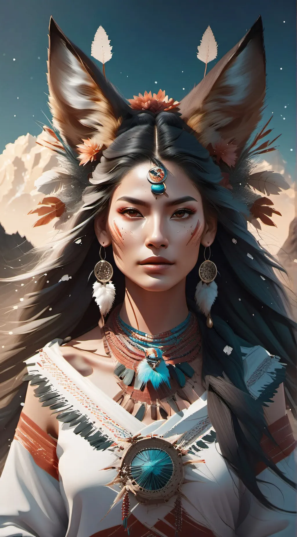 ai character: Coyote background