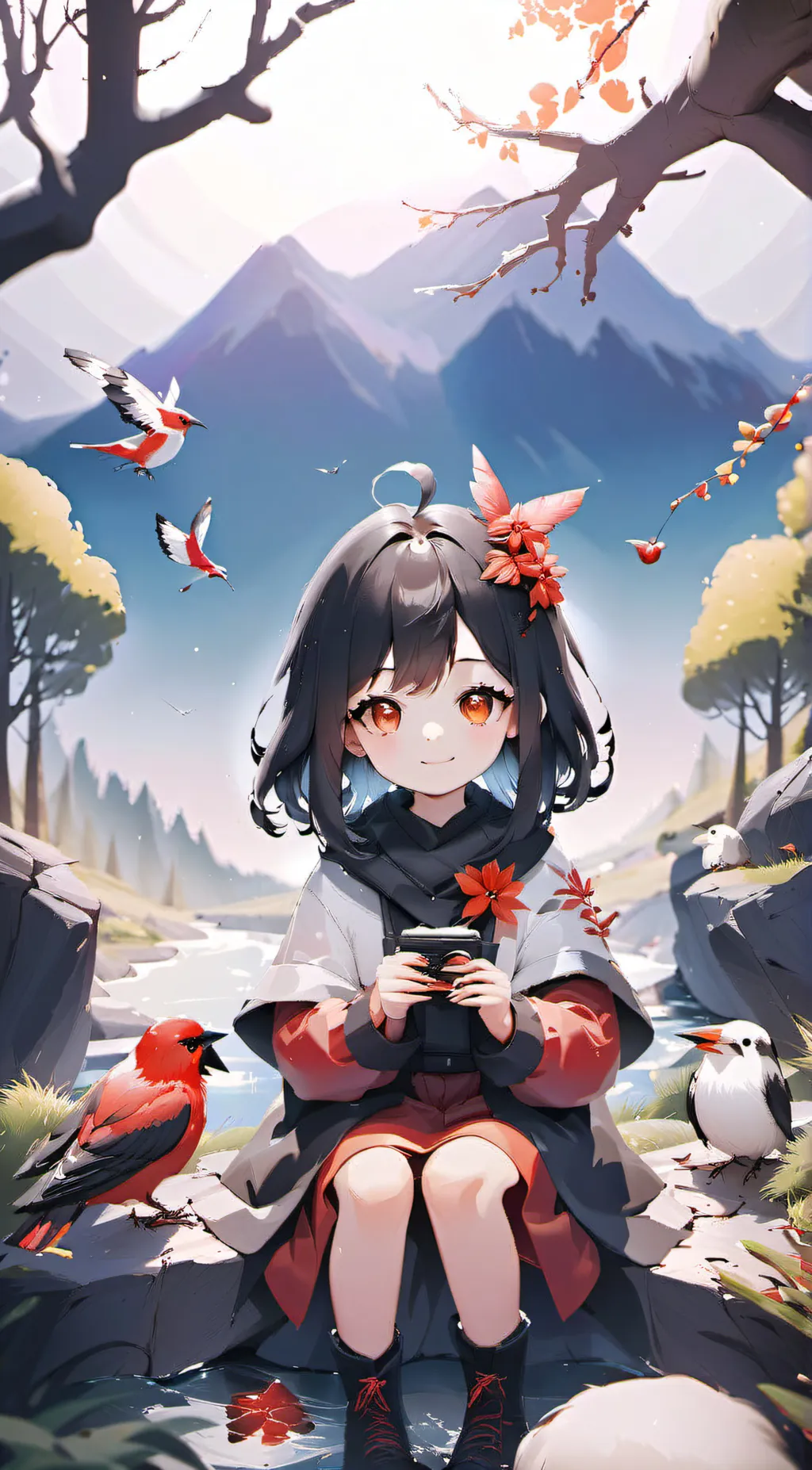 ai character: Ruby background