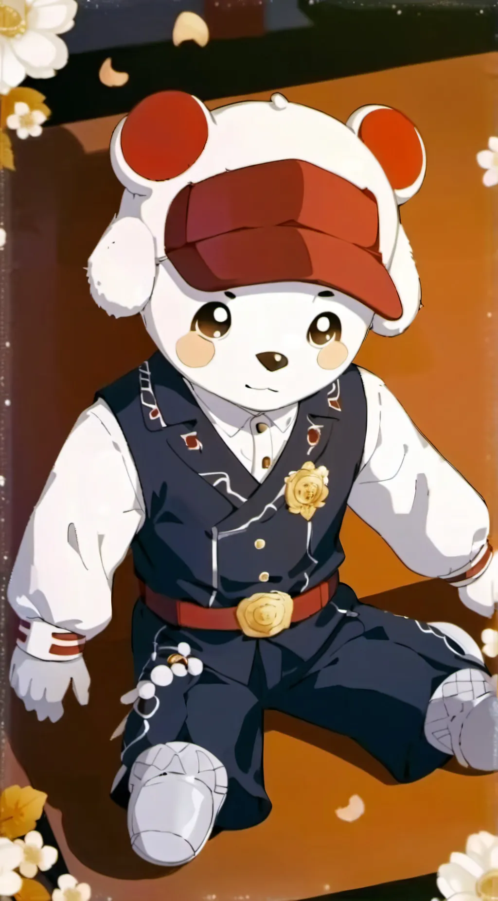 ai character: Bear-03 background