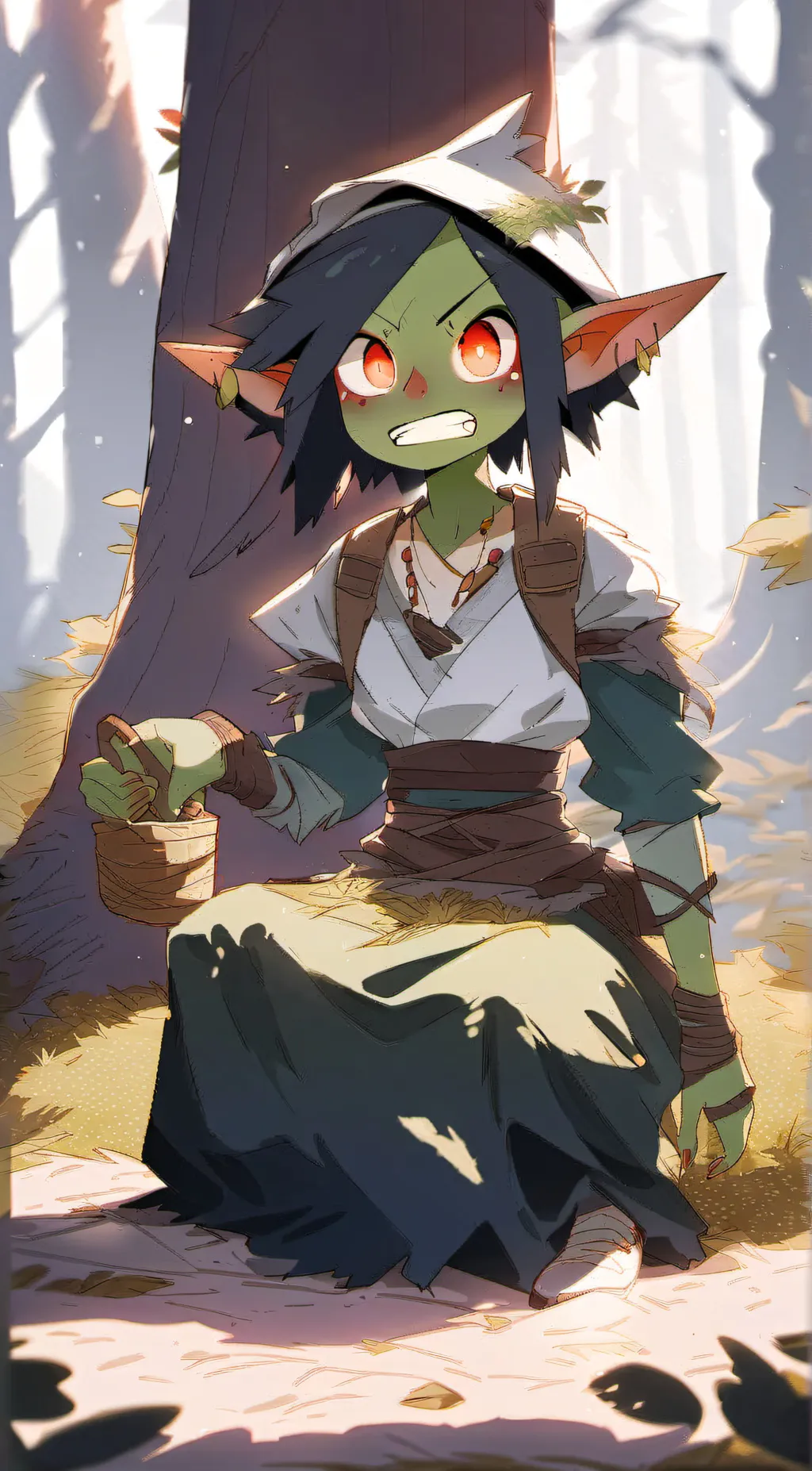 ai character: Gabi The Goblin background