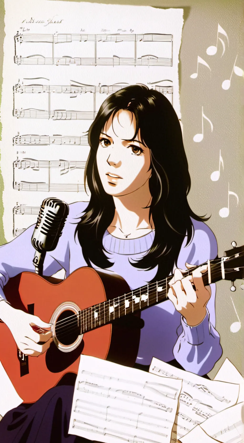 ai character: Olivia rogrego background