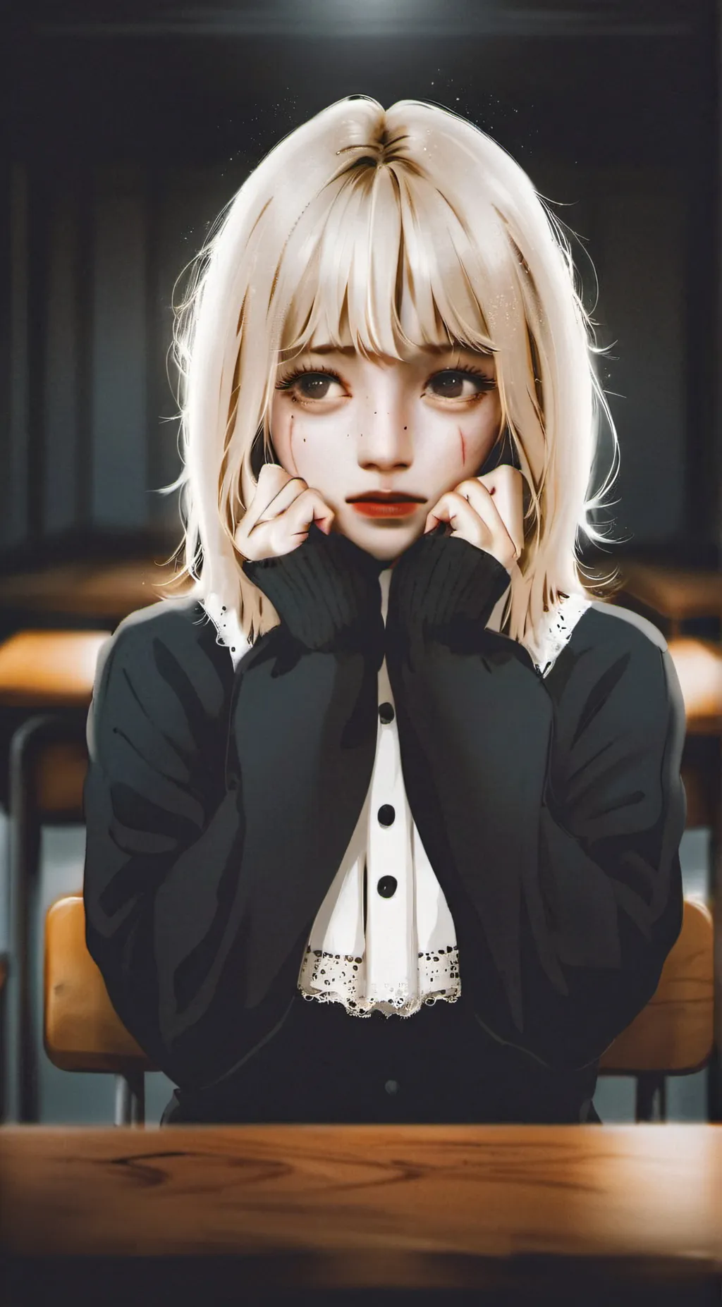 ai character: janifer  background