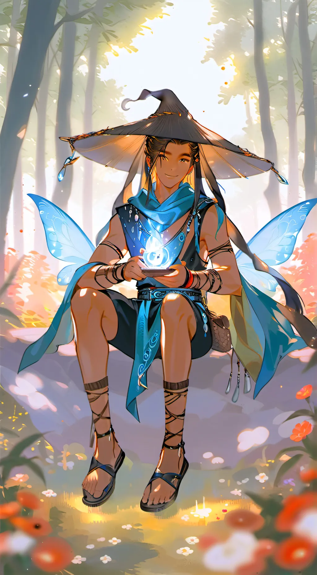 ai character: Tipo background