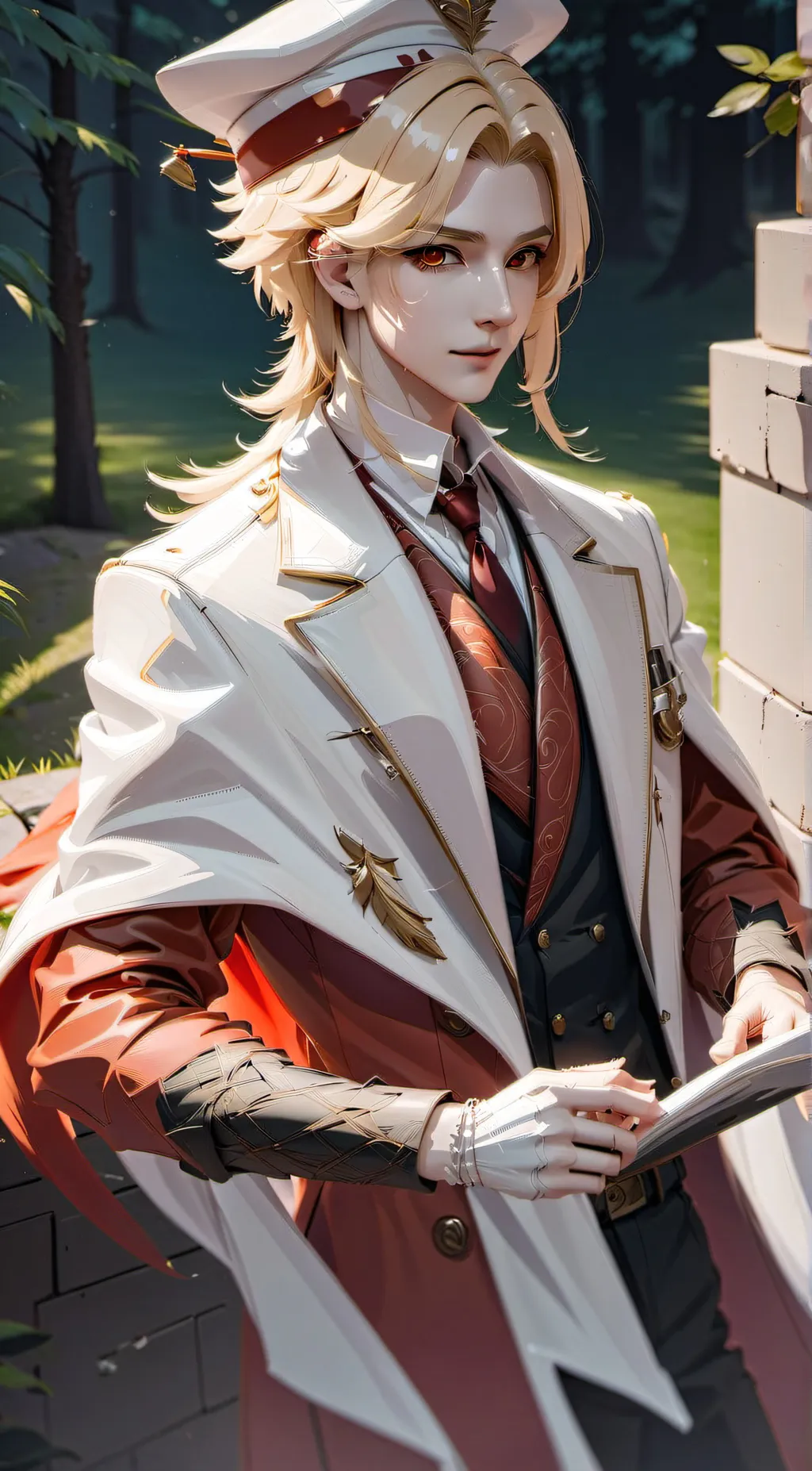 ai character: Lucifer background