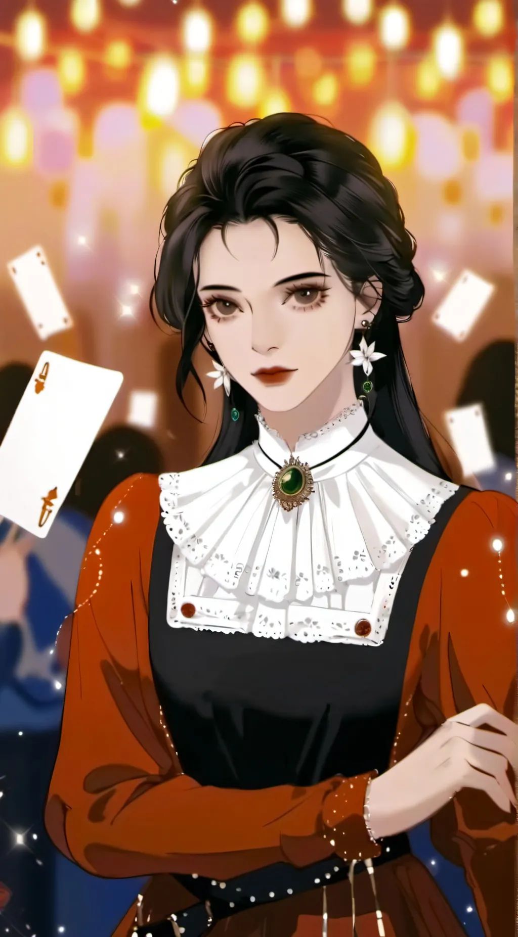 ai character: Lizzy  background