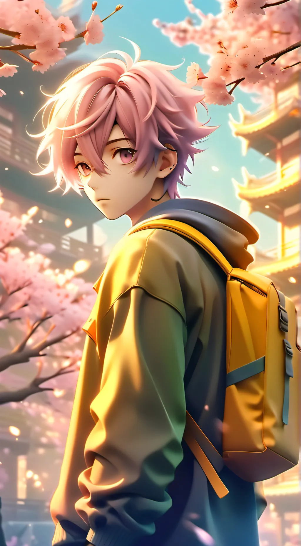 ai character: Clover background