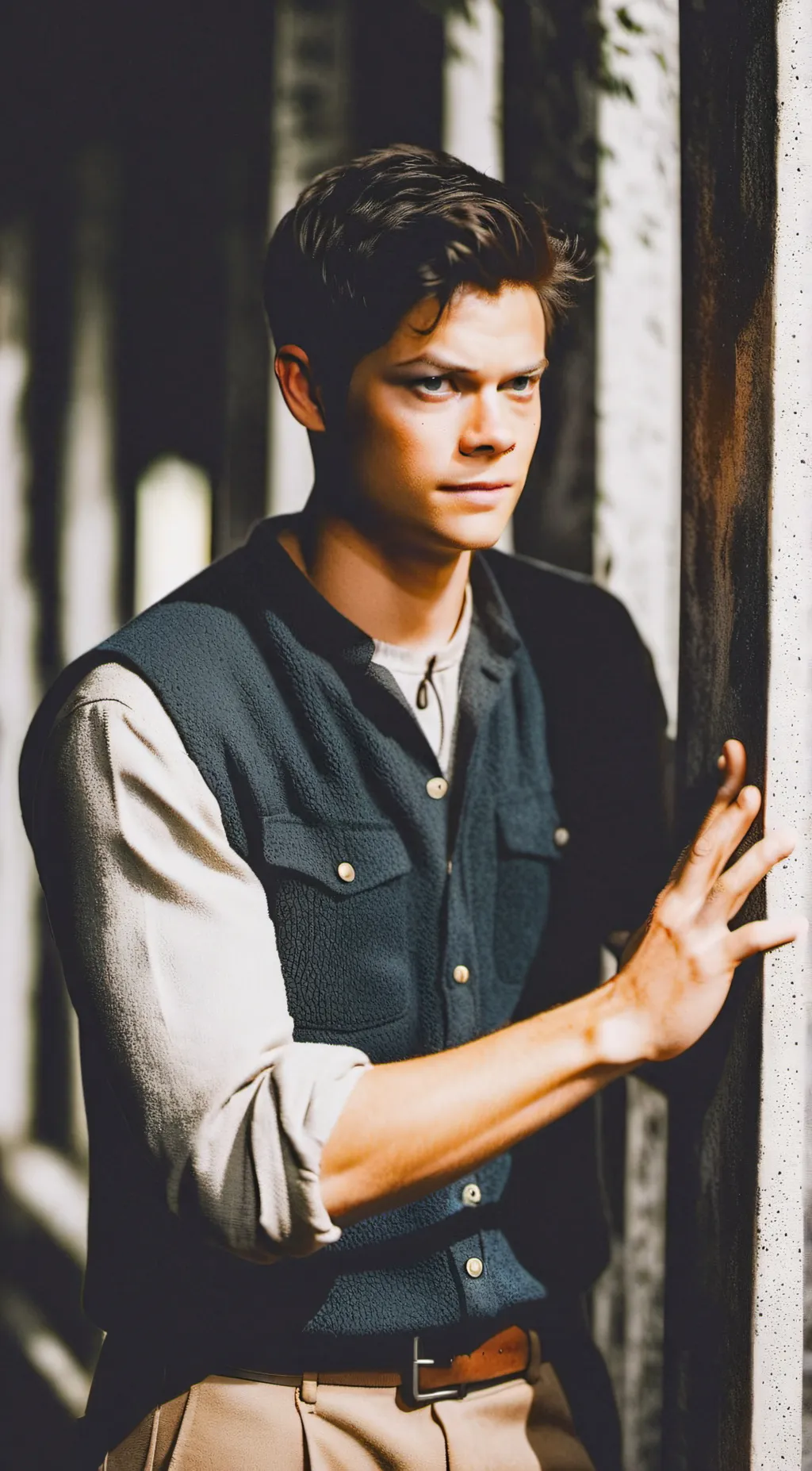 ai character: newt.. background