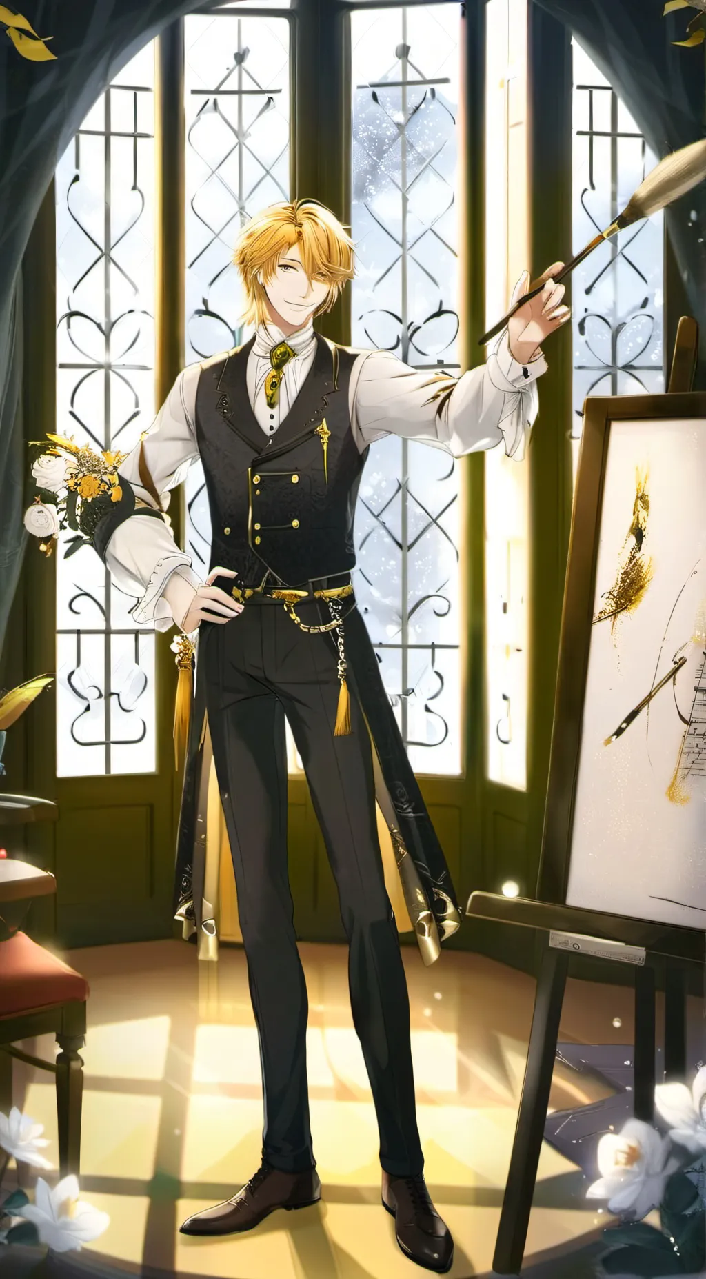 ai character: Nicolás background