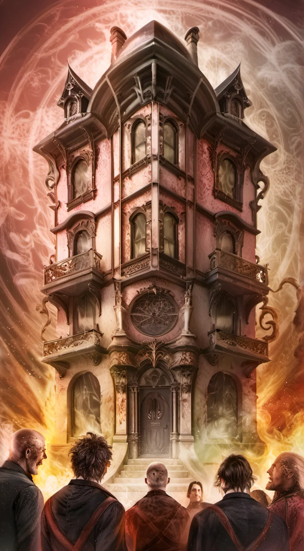 ai character: escape the night background