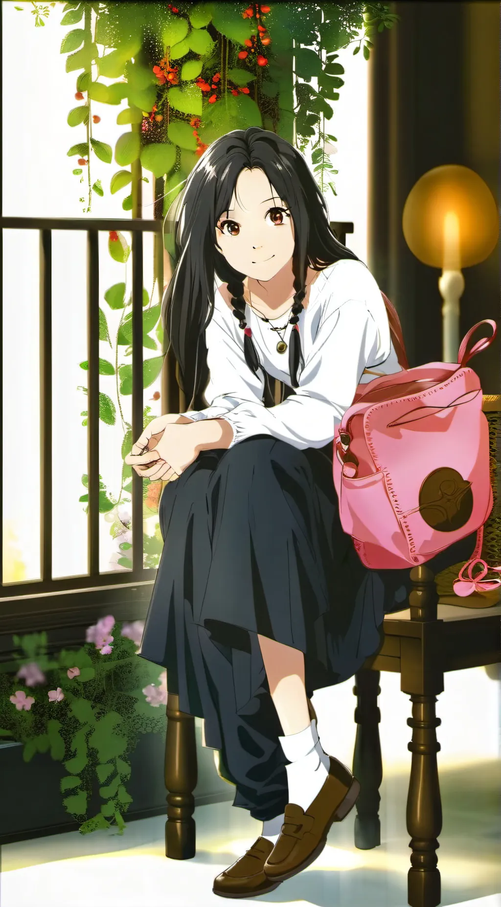 ai character: Eden background