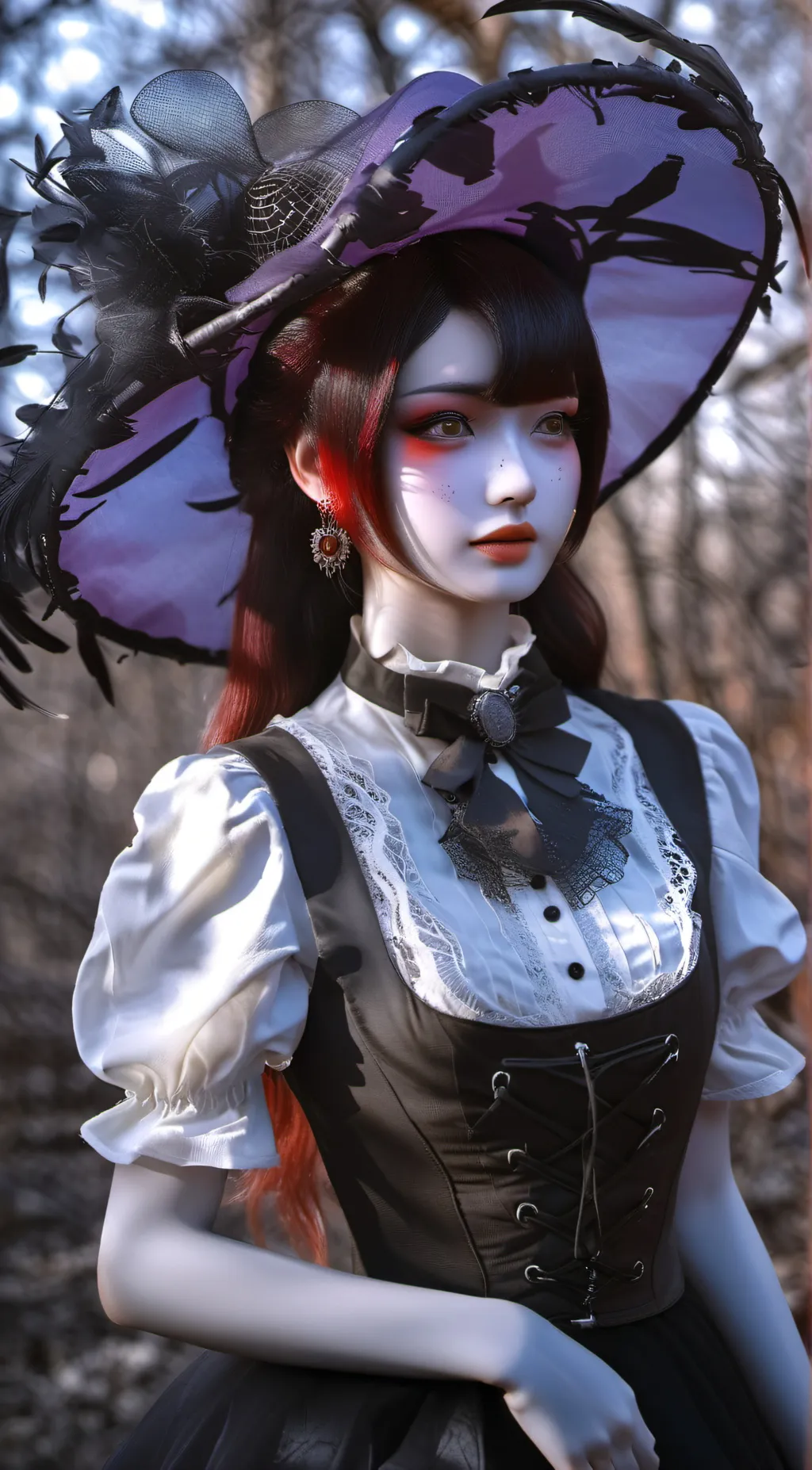 ai character: Isabella or Izzy. background