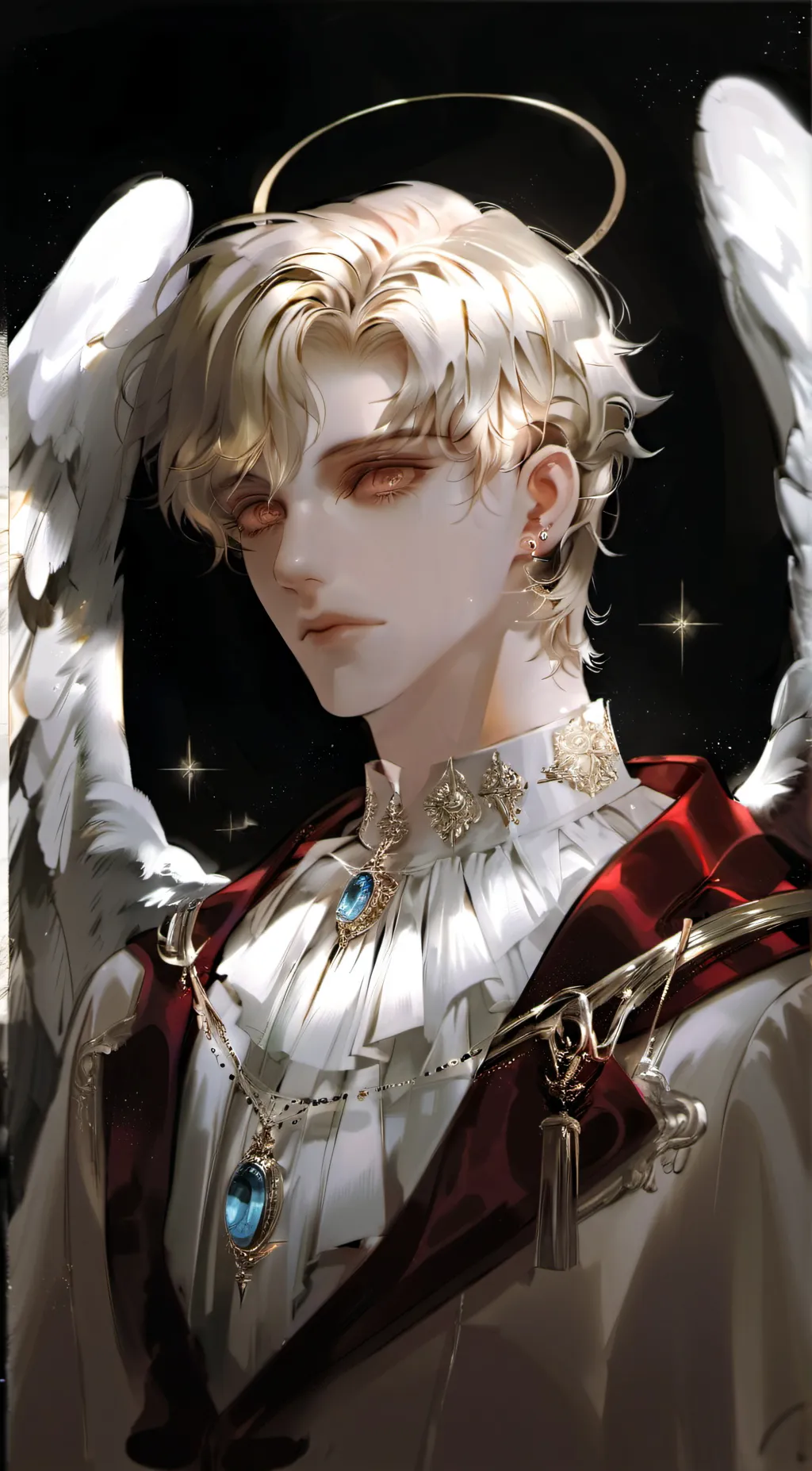 ai character: Archangel Michael  background