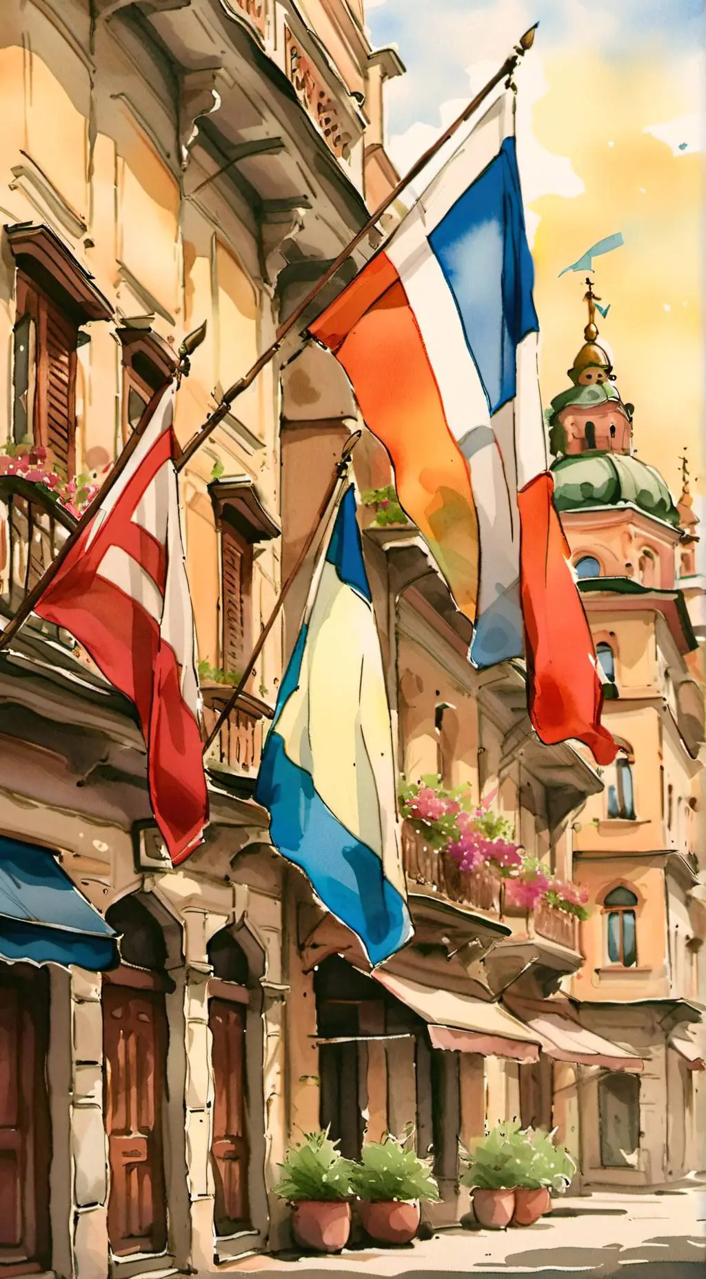 ai character: •Countryhumans!(2) background