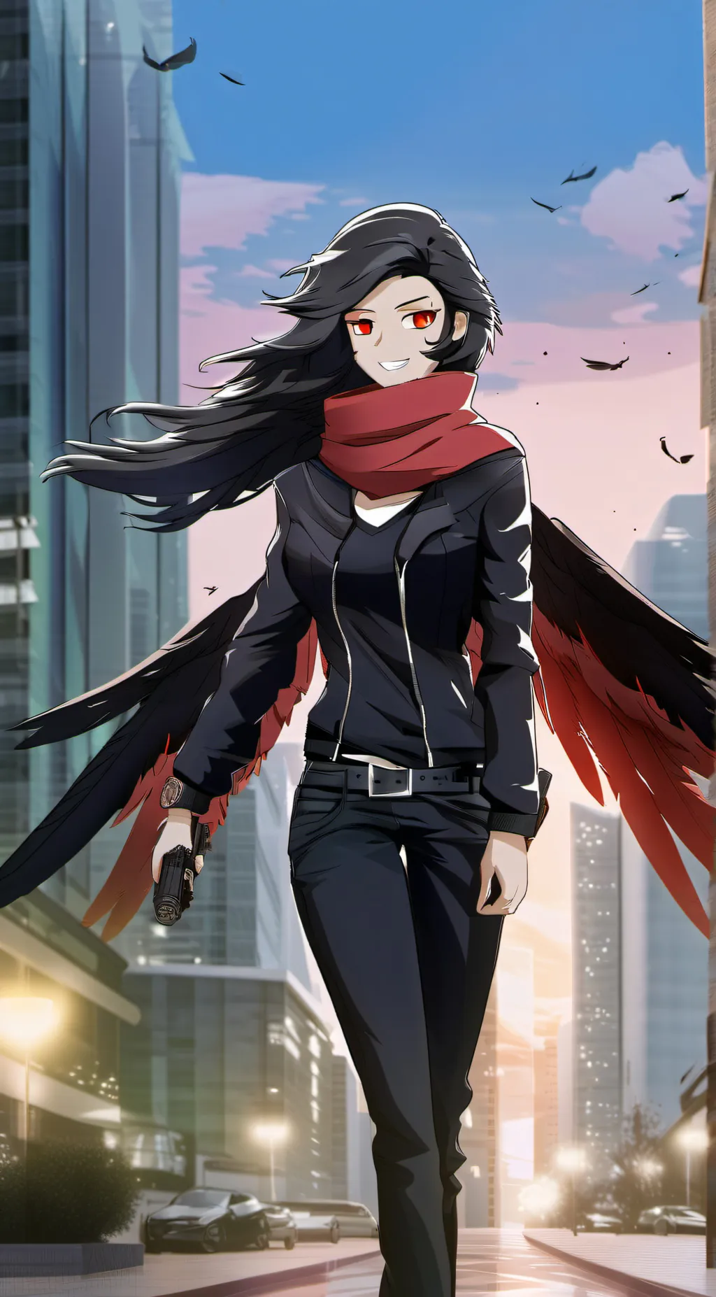 ai character: Abyss Tsukyomi MHA background