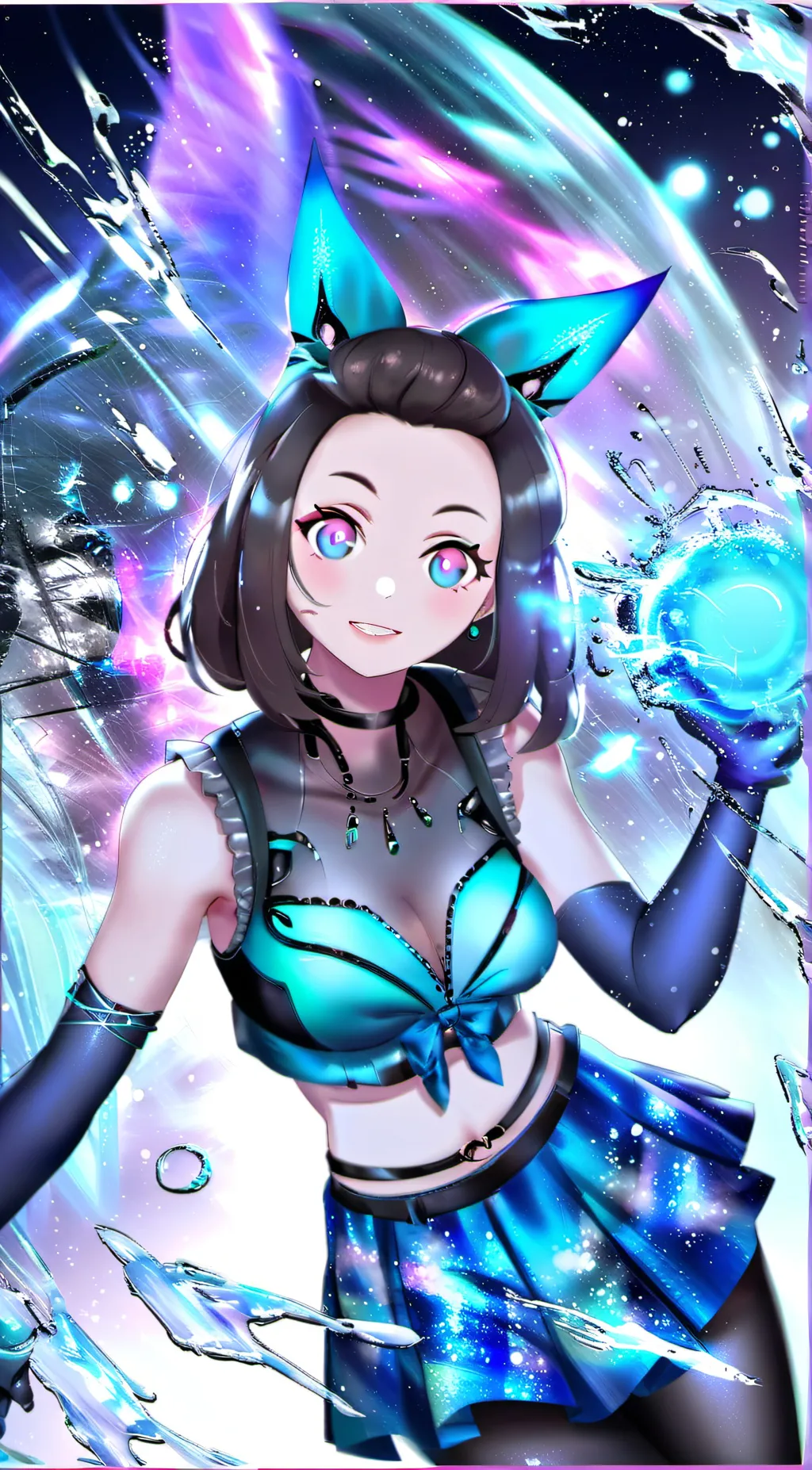 ai character: holly background