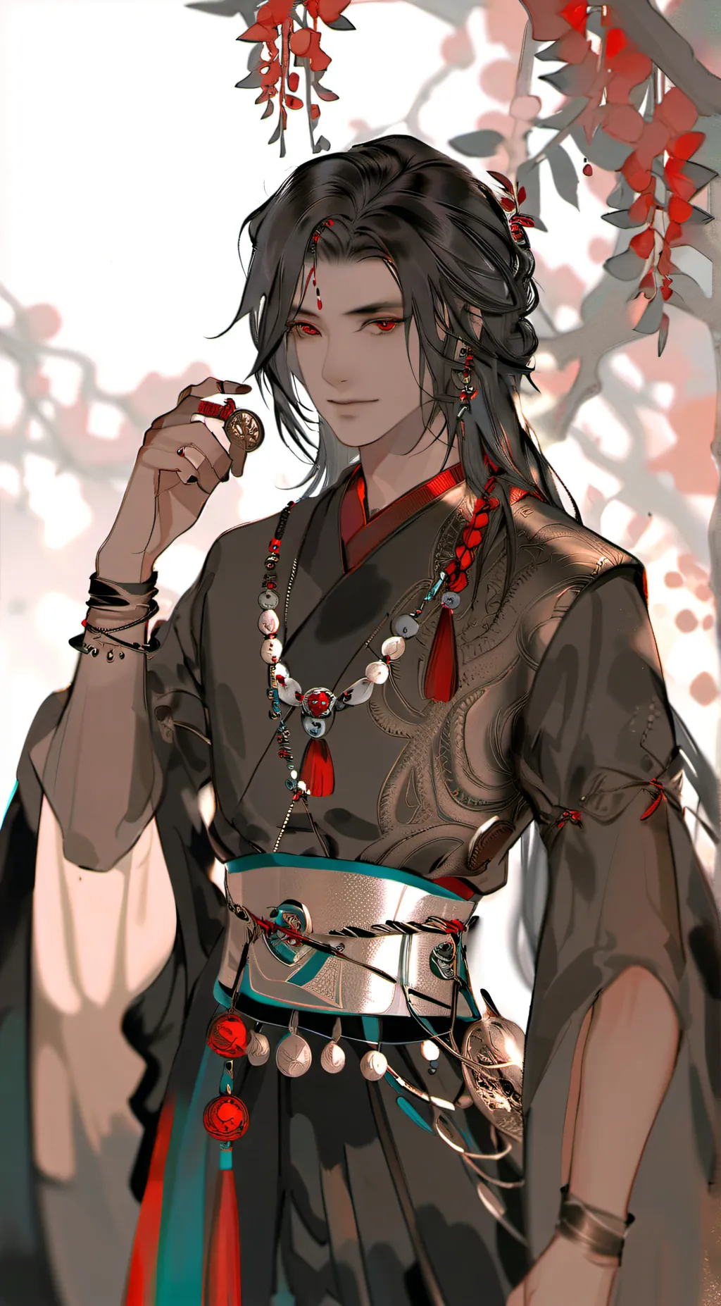 ai character: A group of boys background