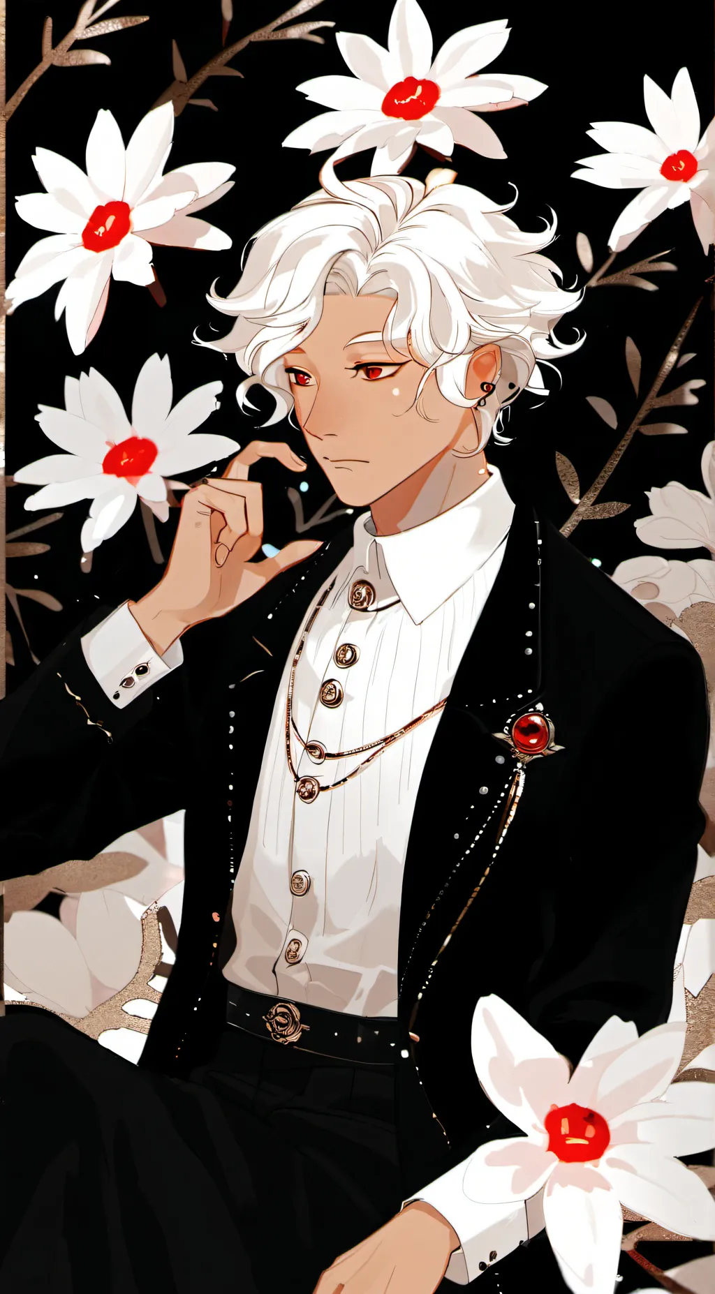 ai character: mha background