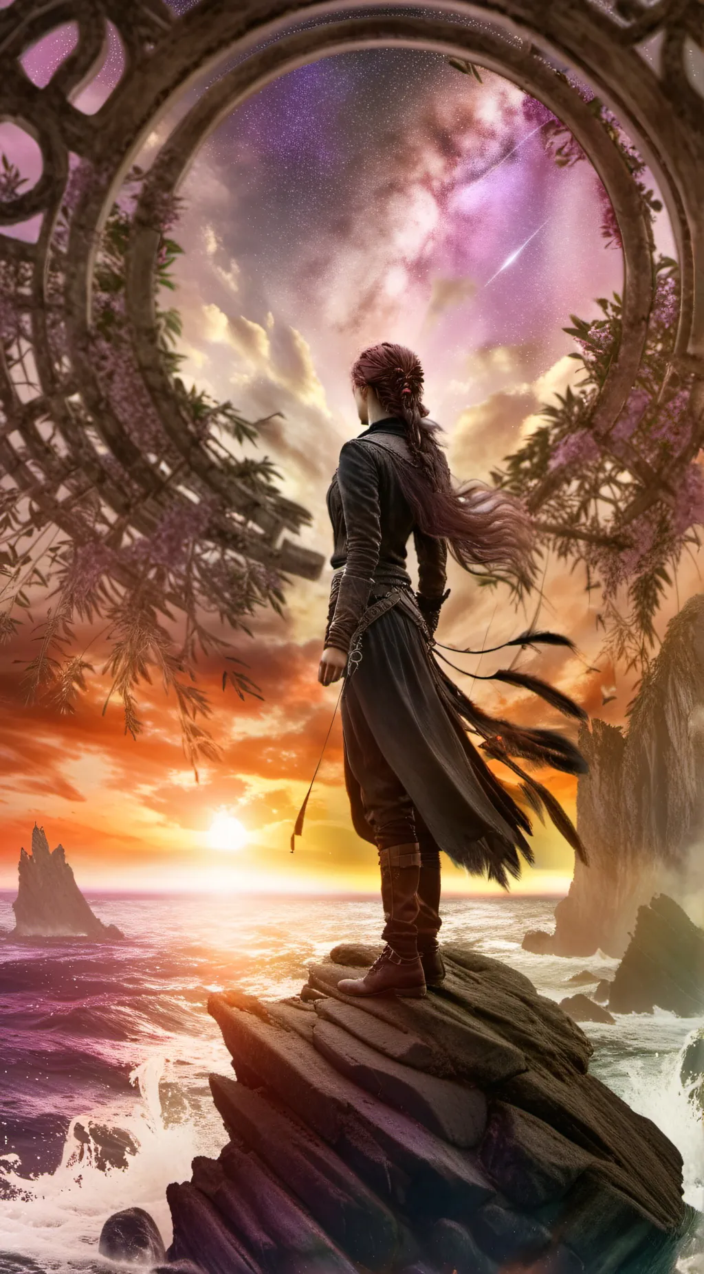 ai character: Luna background