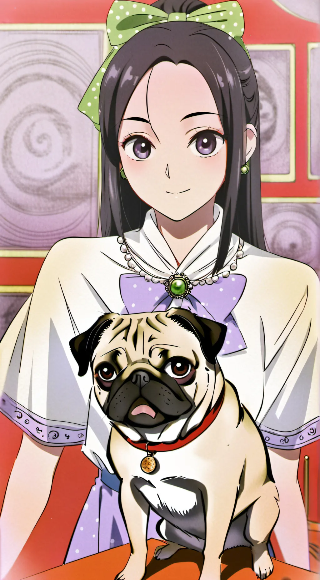 ai character: Olivia background