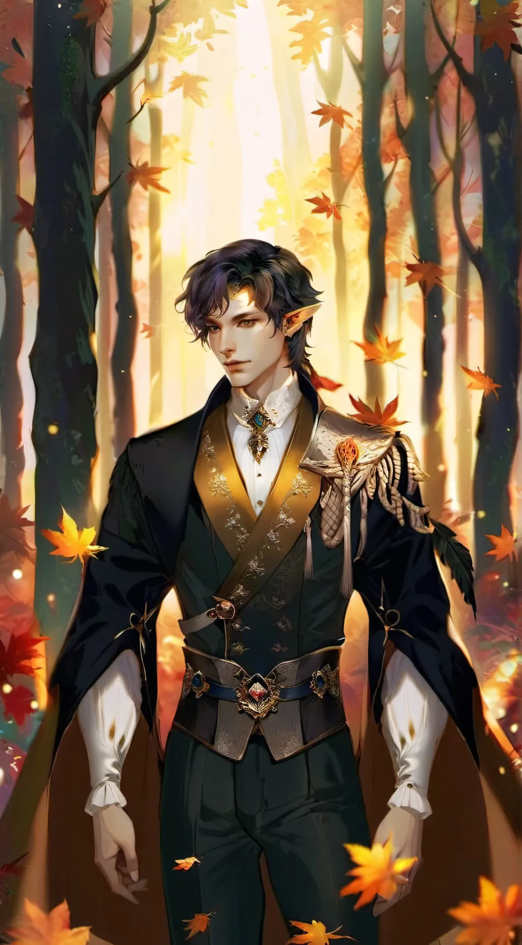 ai character: Cal (King version) background