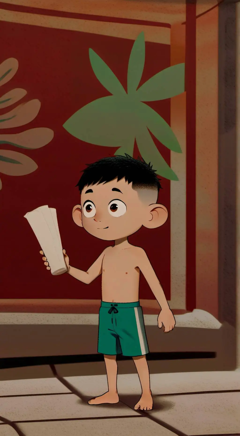 ai character: Tipo background