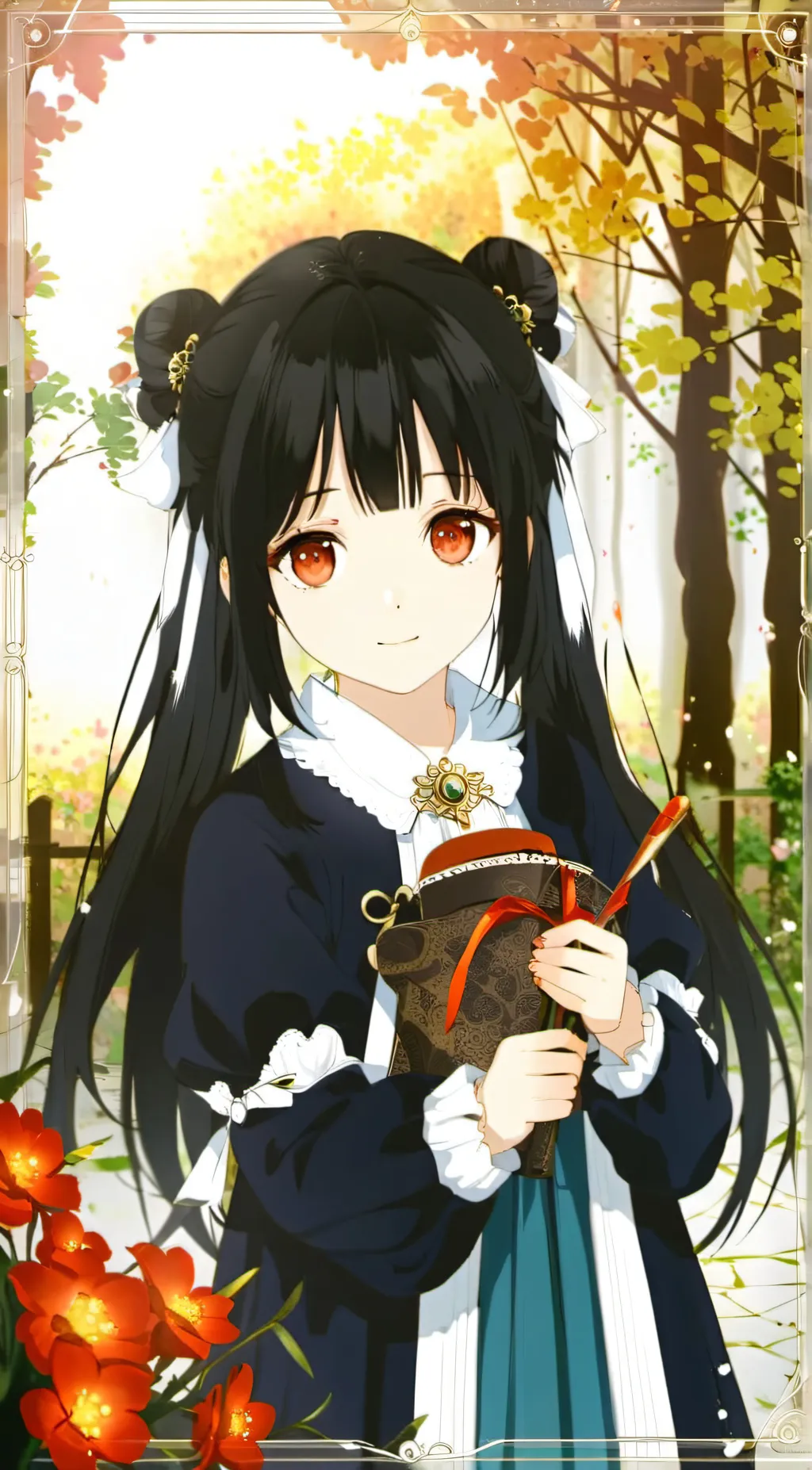 ai character: Emily  background