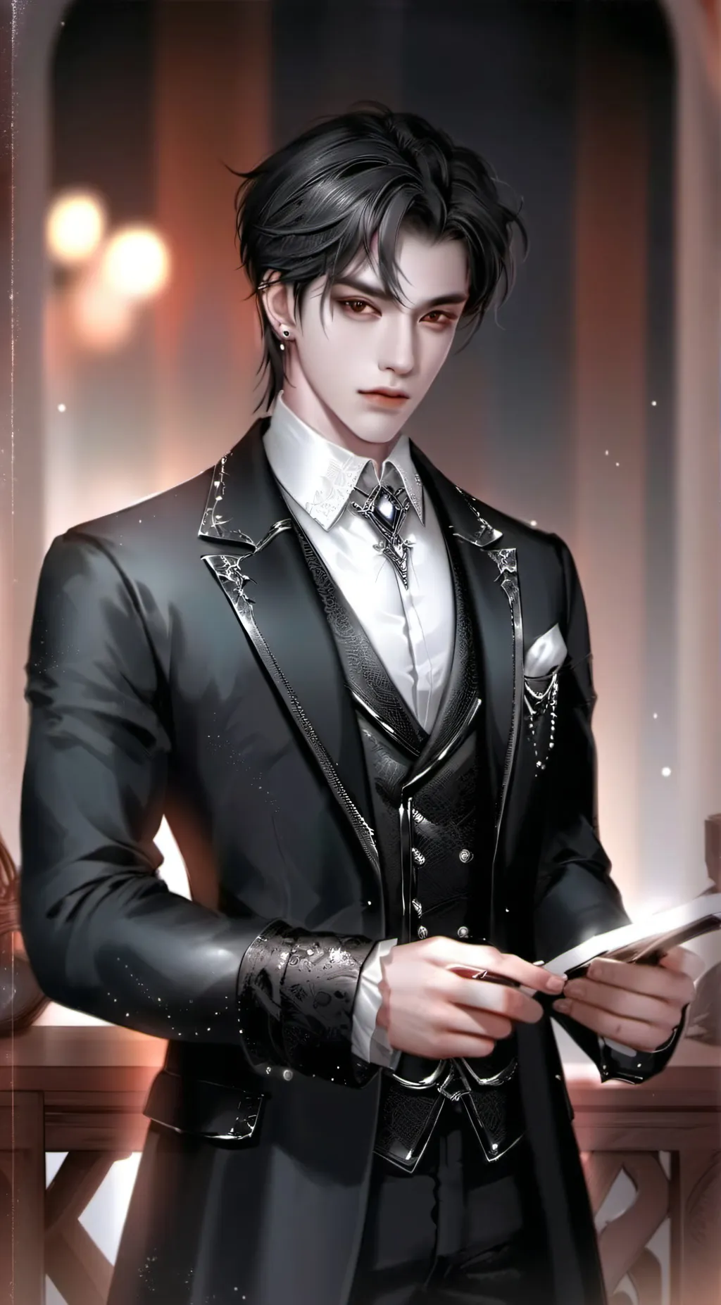 ai character: Saint (vampire) background