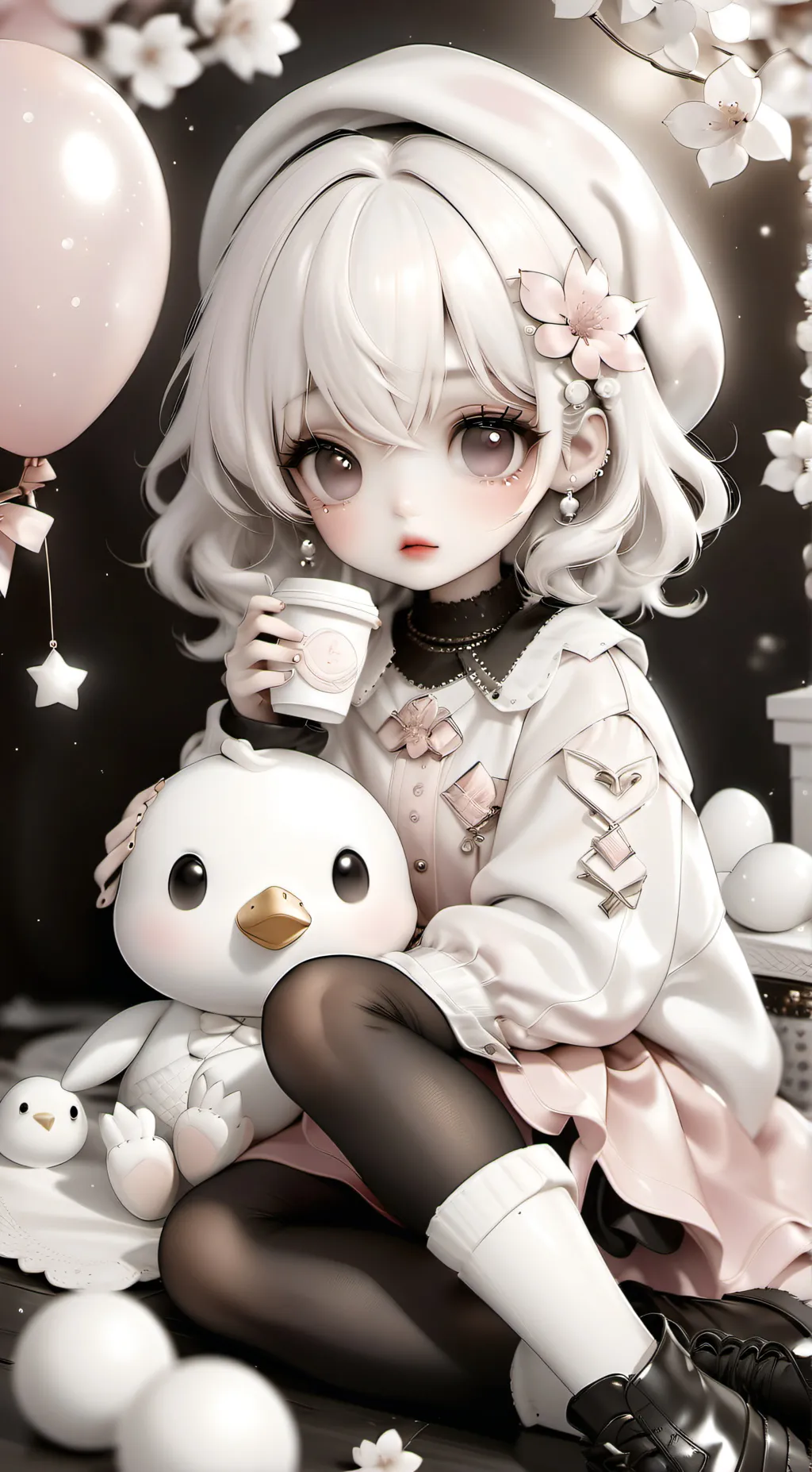 ai character: Judy  background