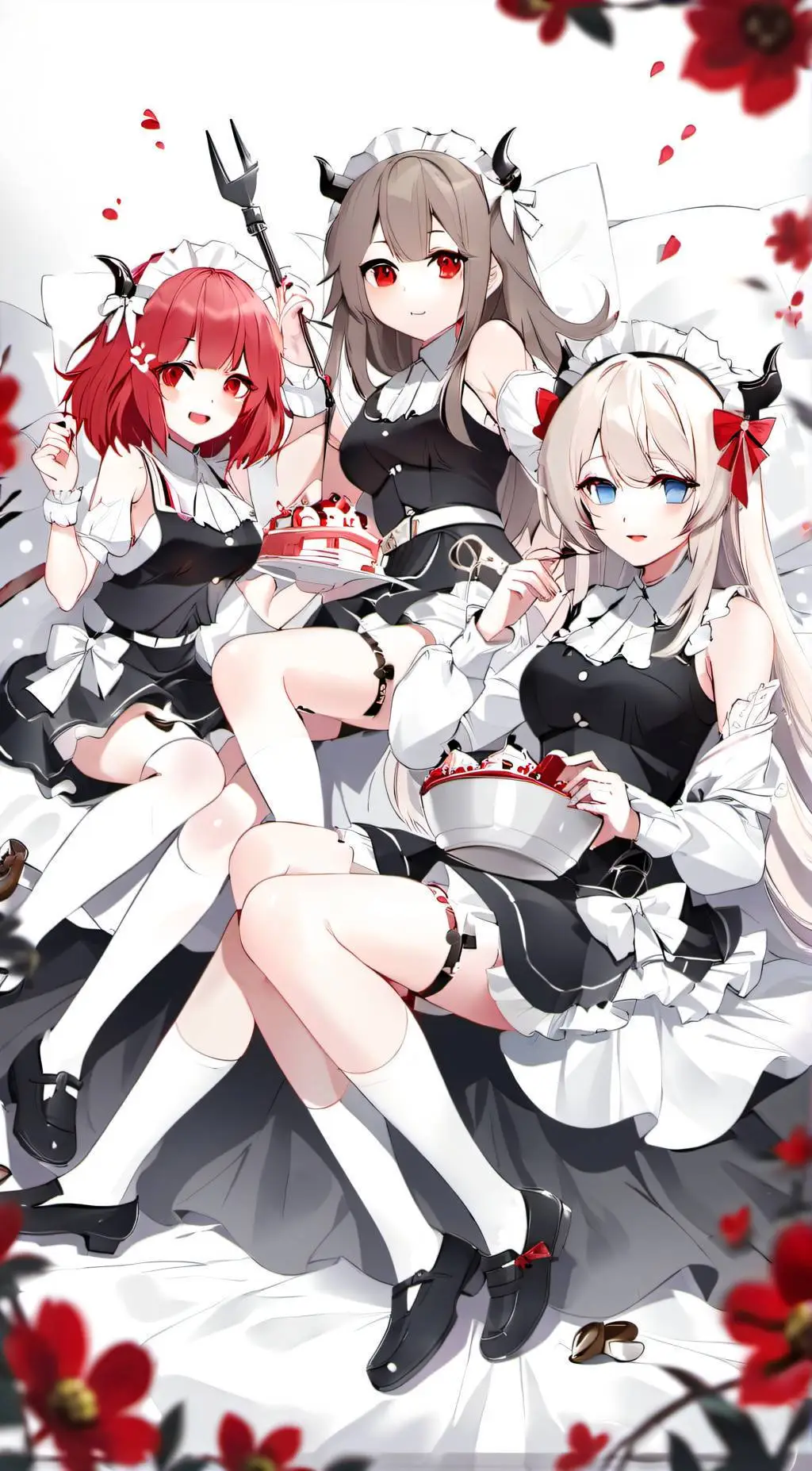 ai character: Maid team background