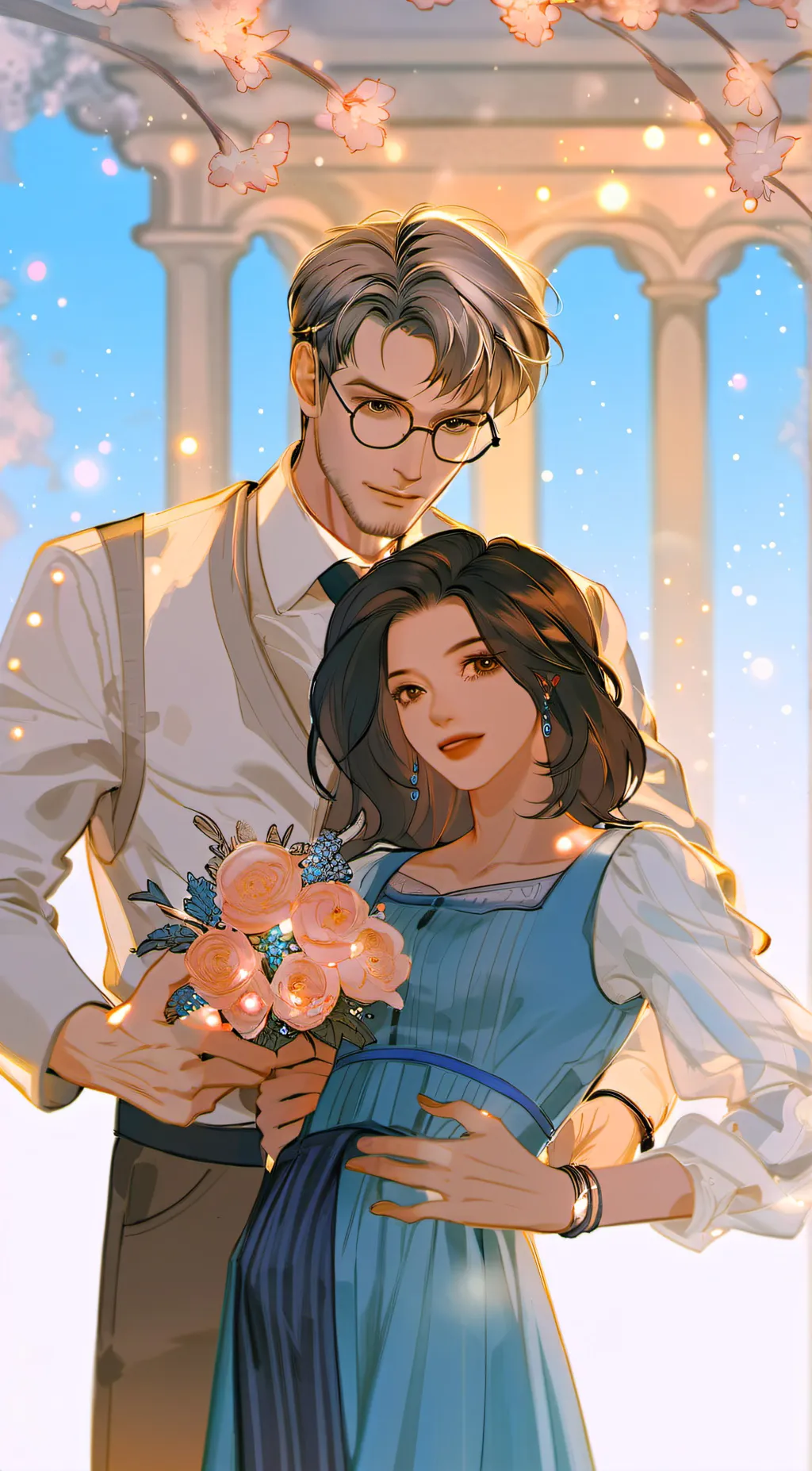 ai character: Doctor husband  background