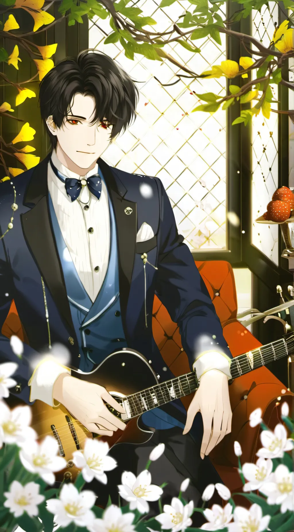 ai character: Leo background