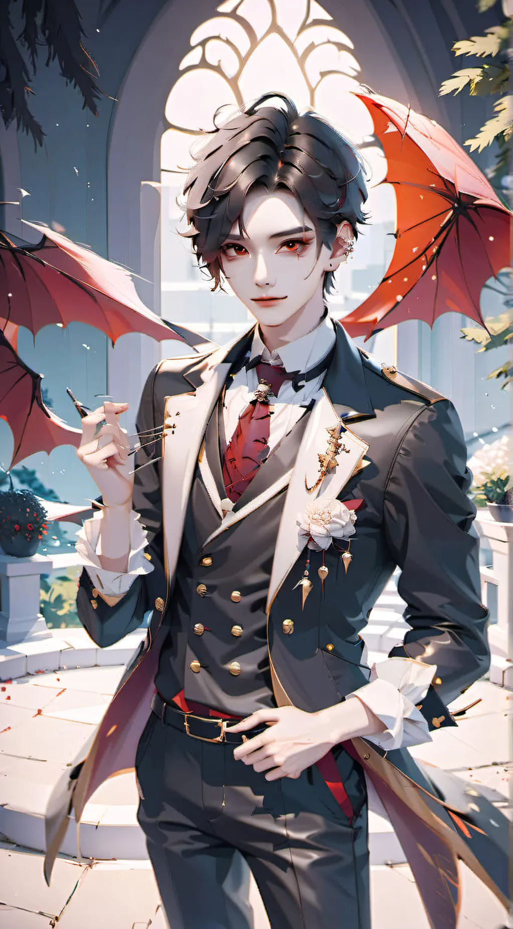 ai character: asher background