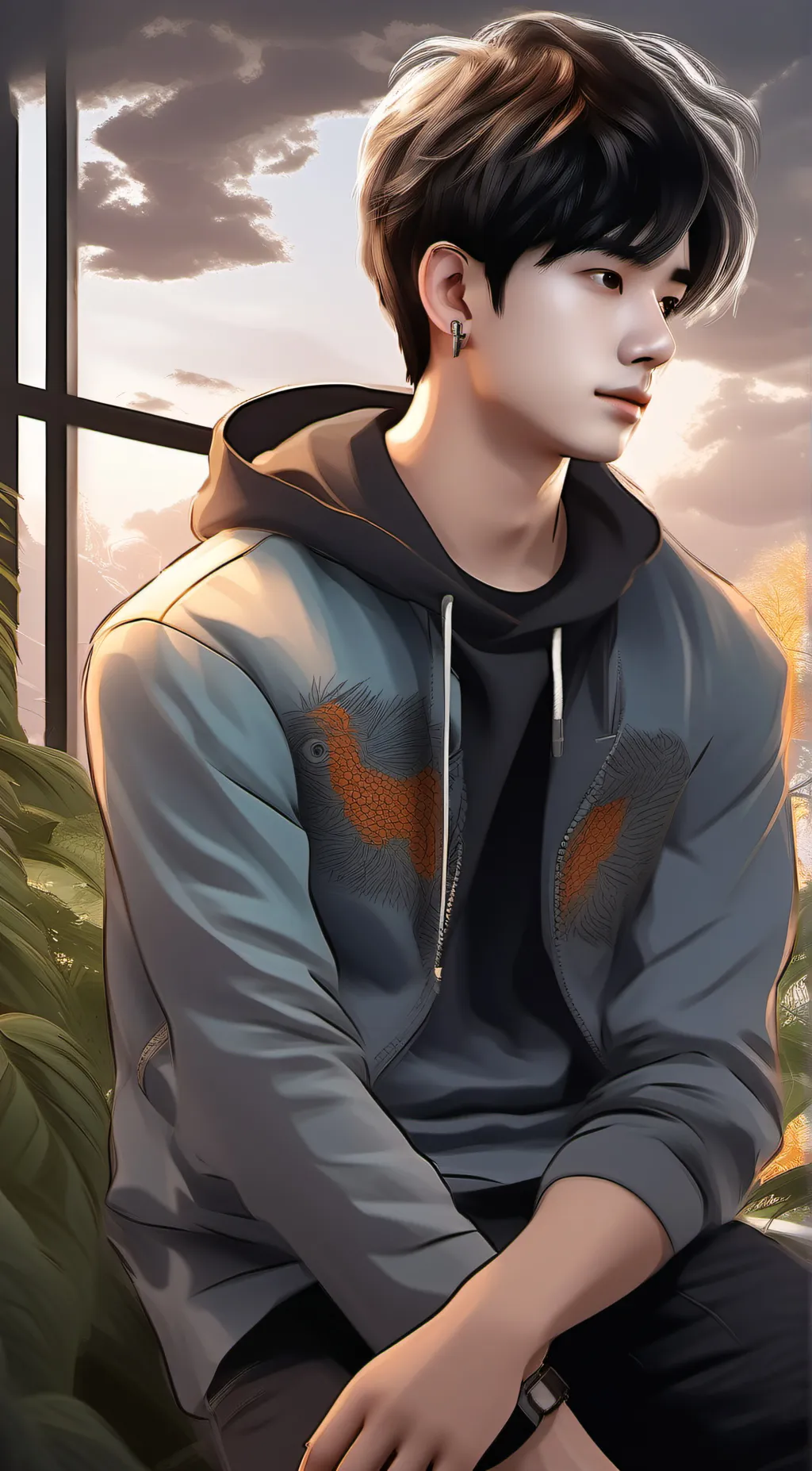 ai character: heeseung background