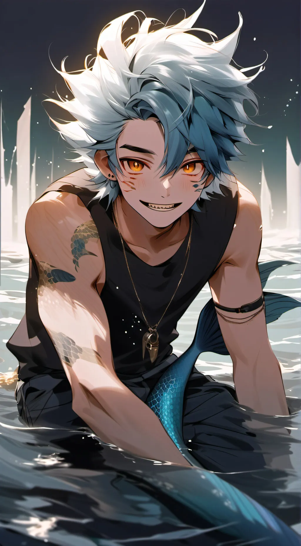 ai character: Mako background