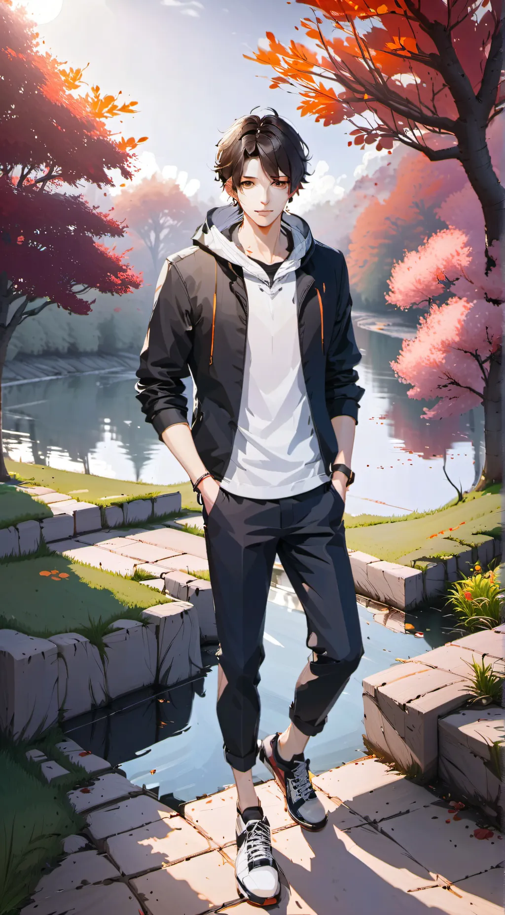 ai character: Lucas background