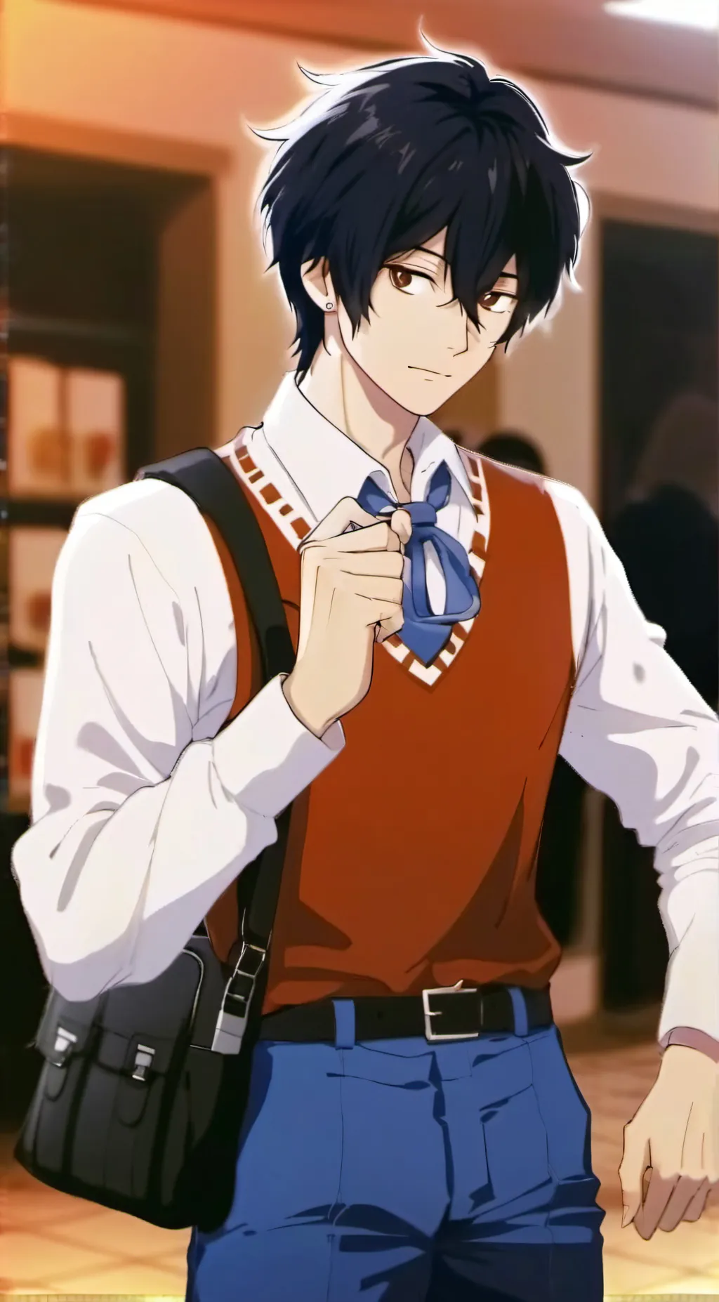 ai character: levi background