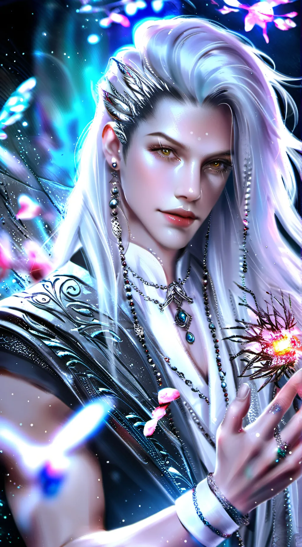 ai character: Opal background