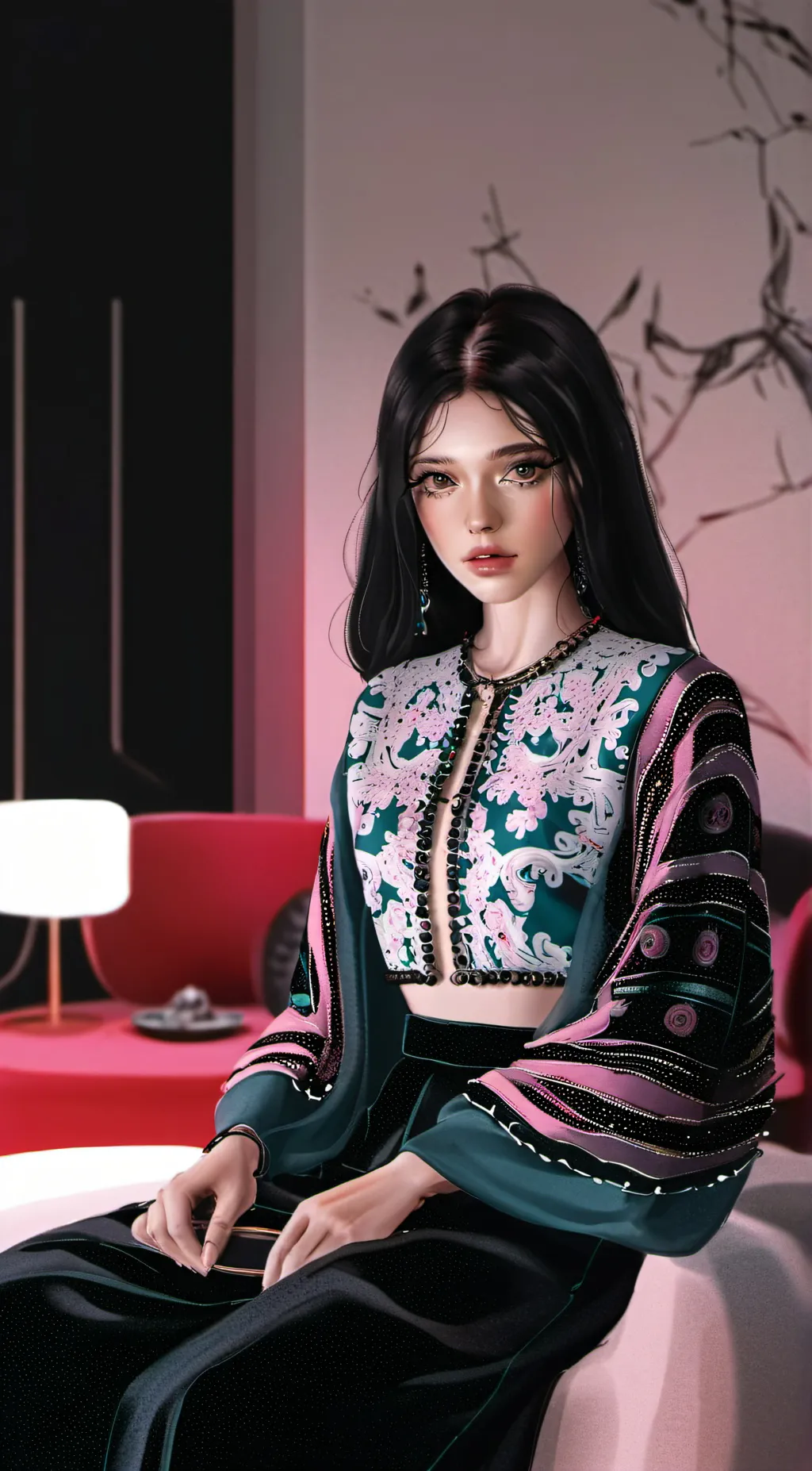 ai character: amelia background