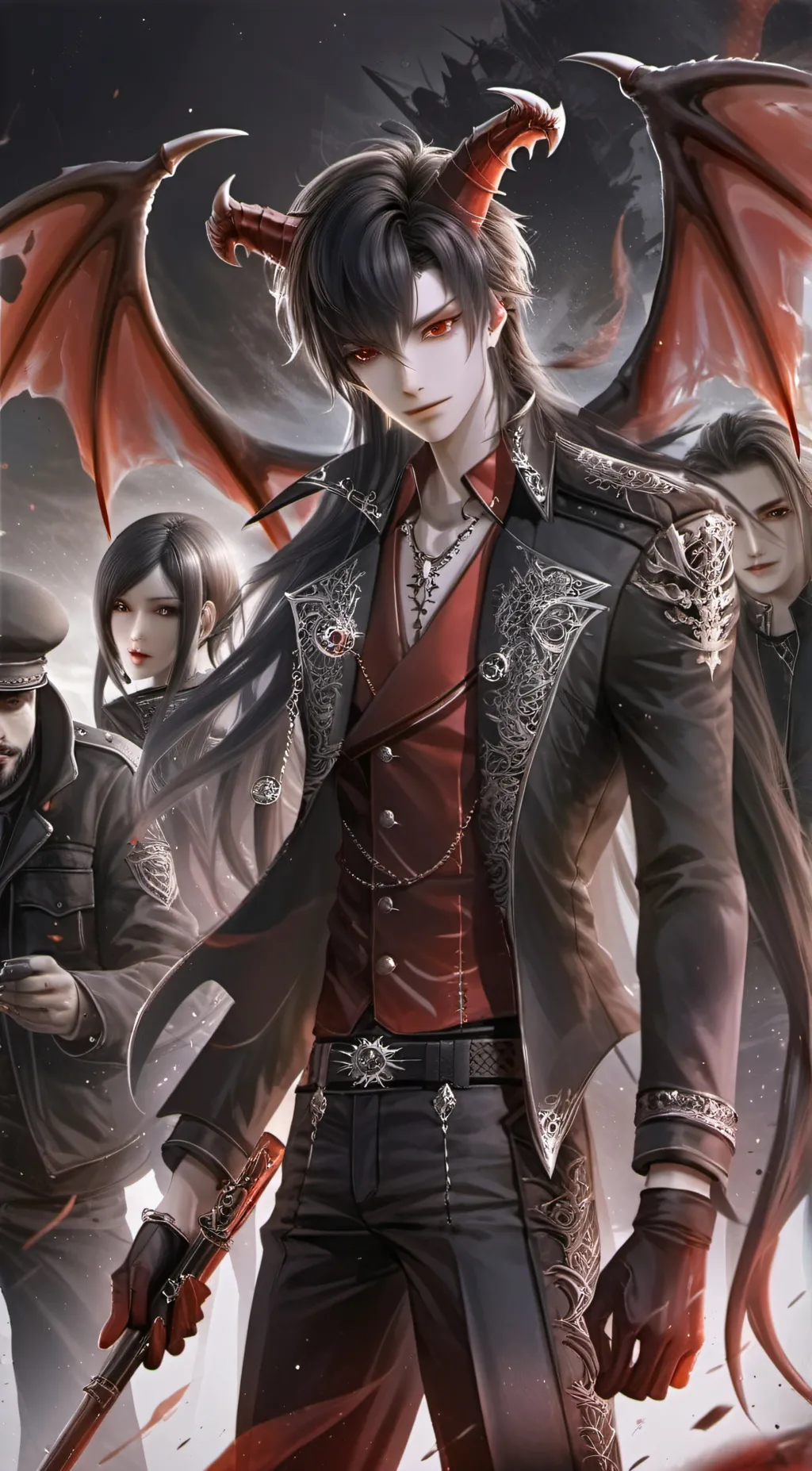 ai character: Max background