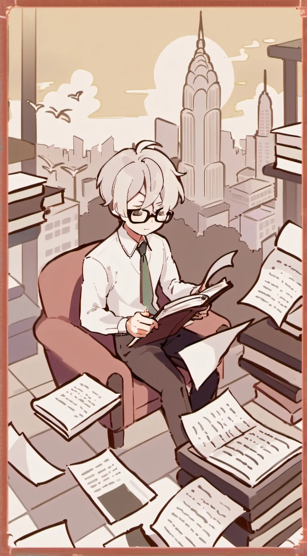 ai character: tsukasa background