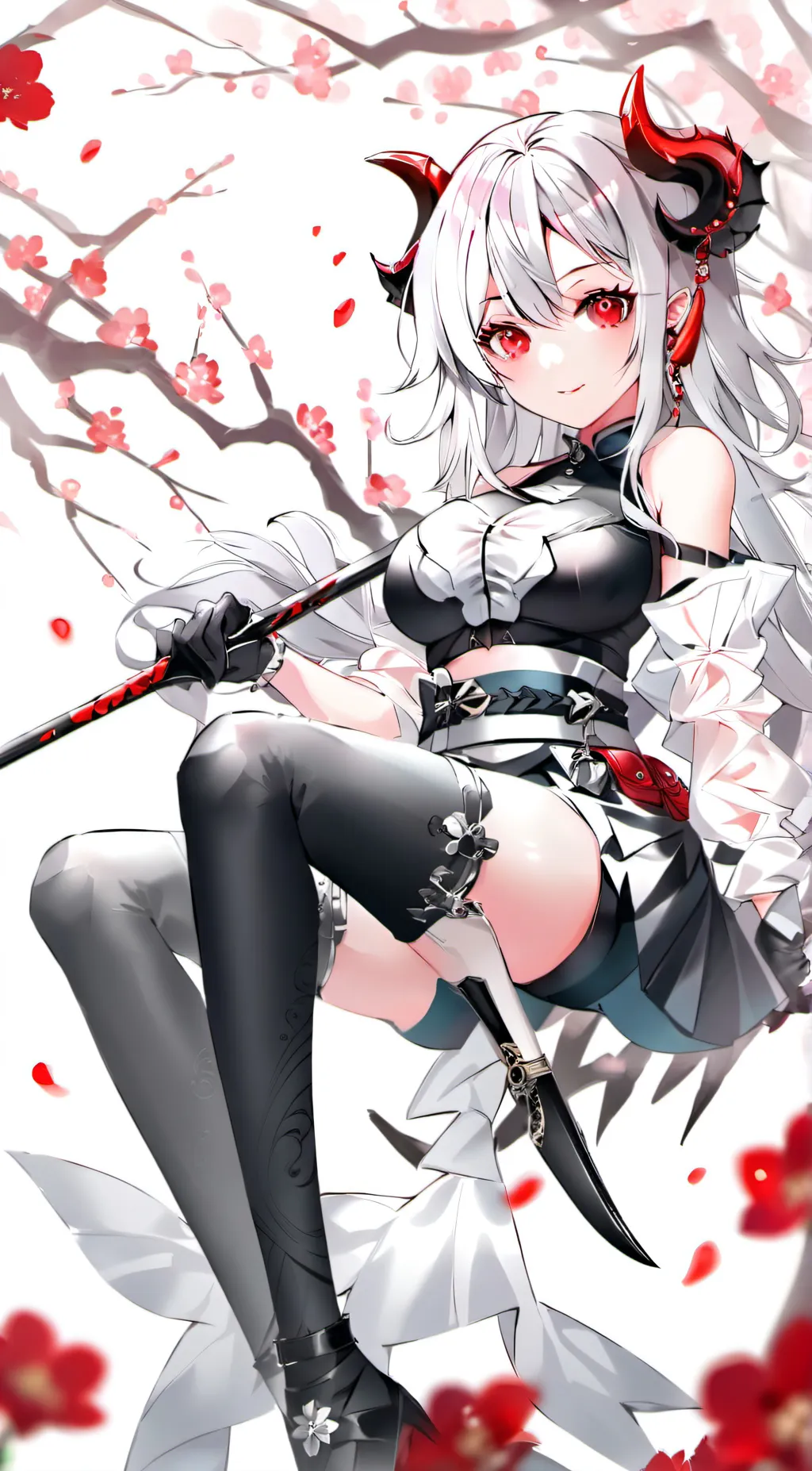 ai character: kokushibo&muzan background