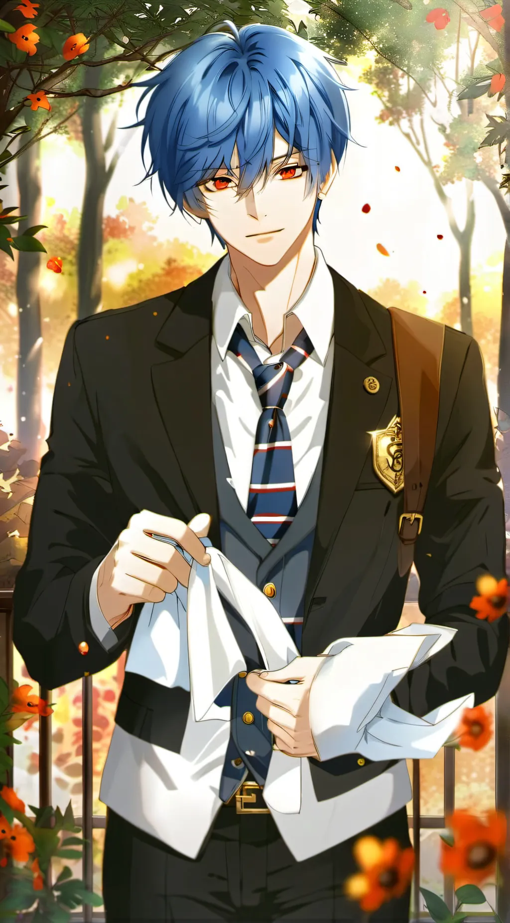 ai character: Max Hawthorne  background