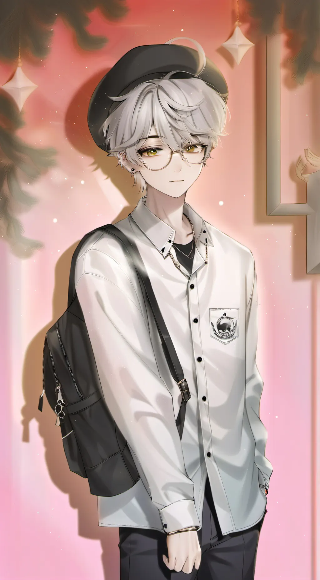 ai character: Senpai background