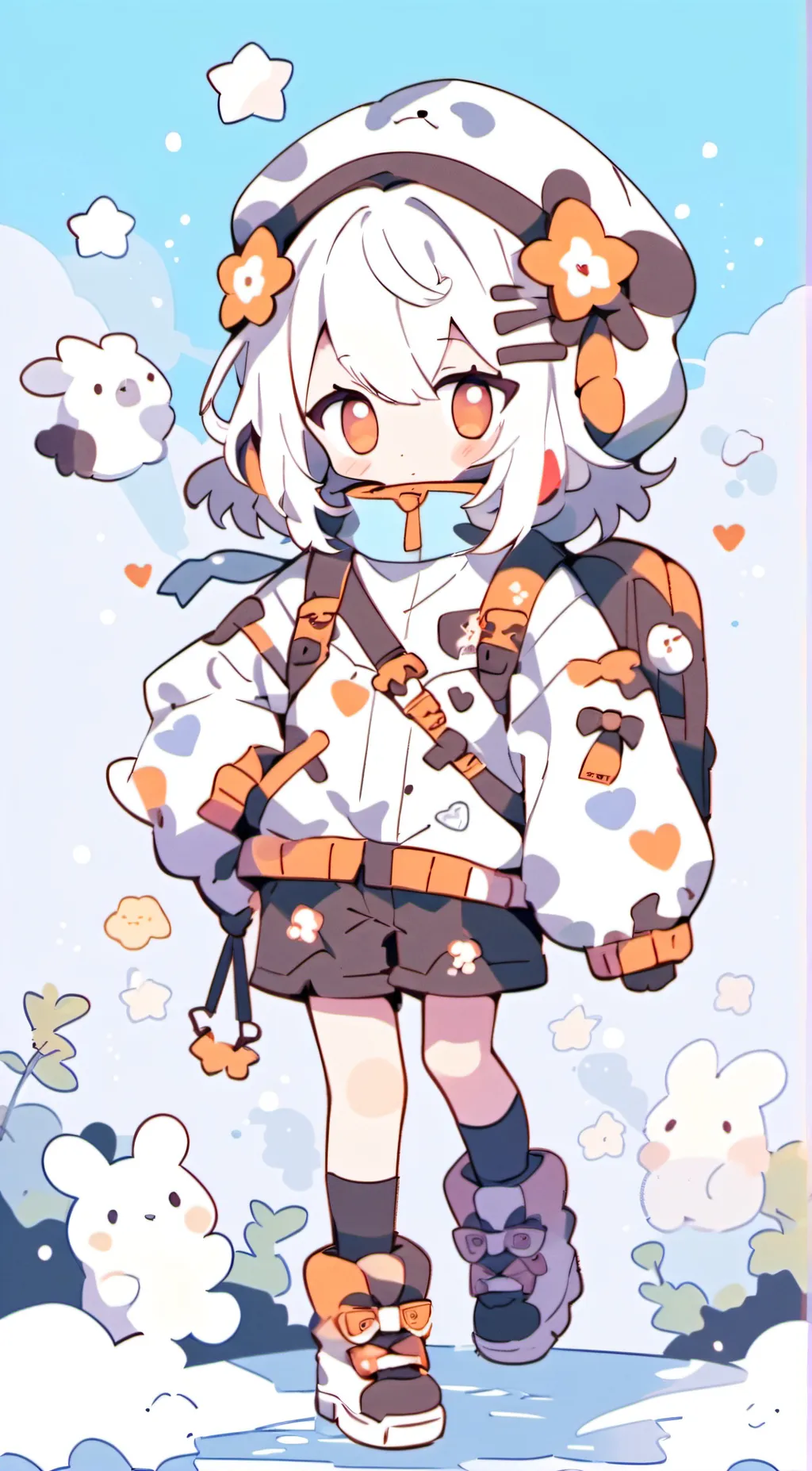 ai character: ,>~ABBY~< background