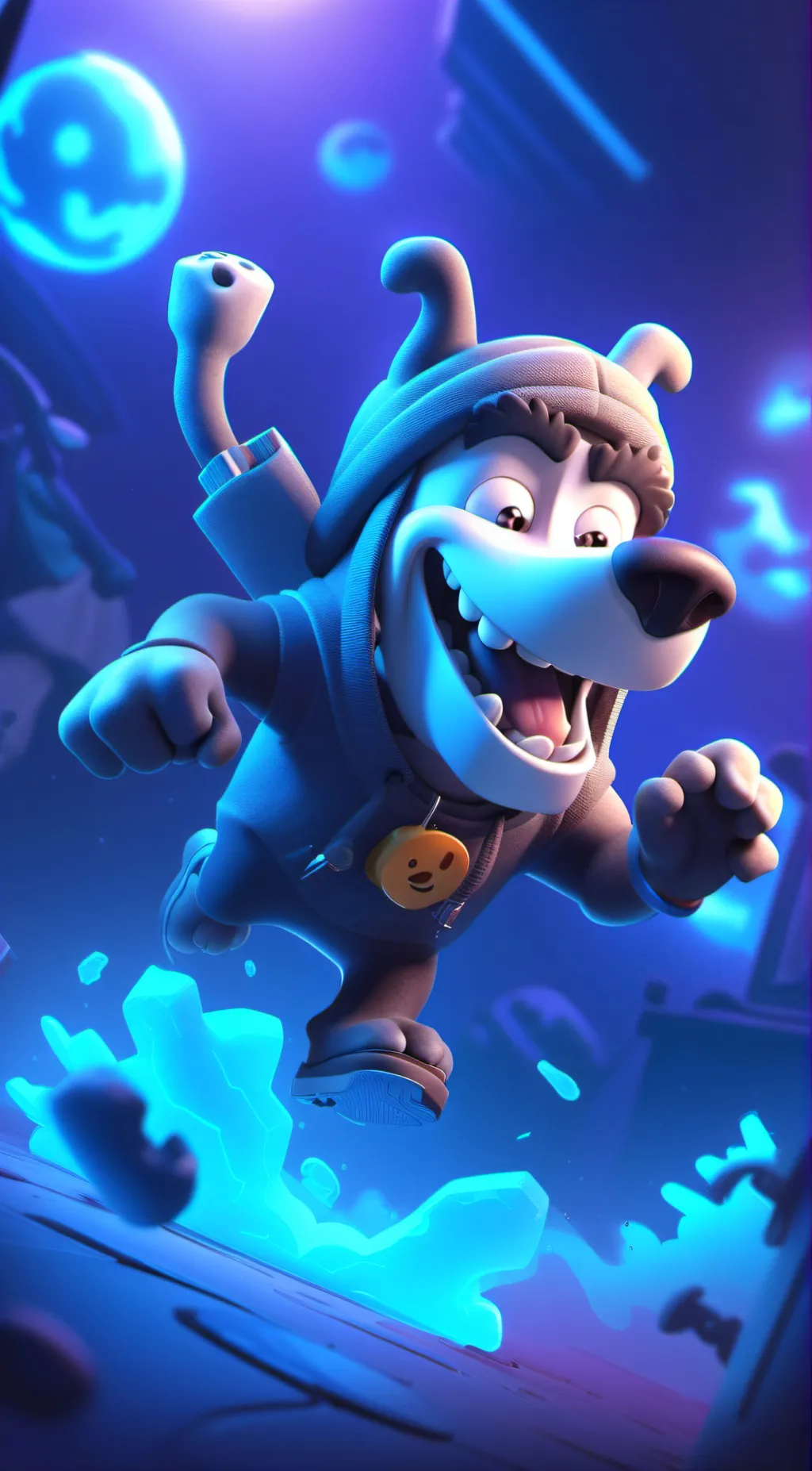 ai character: rizz repellent background