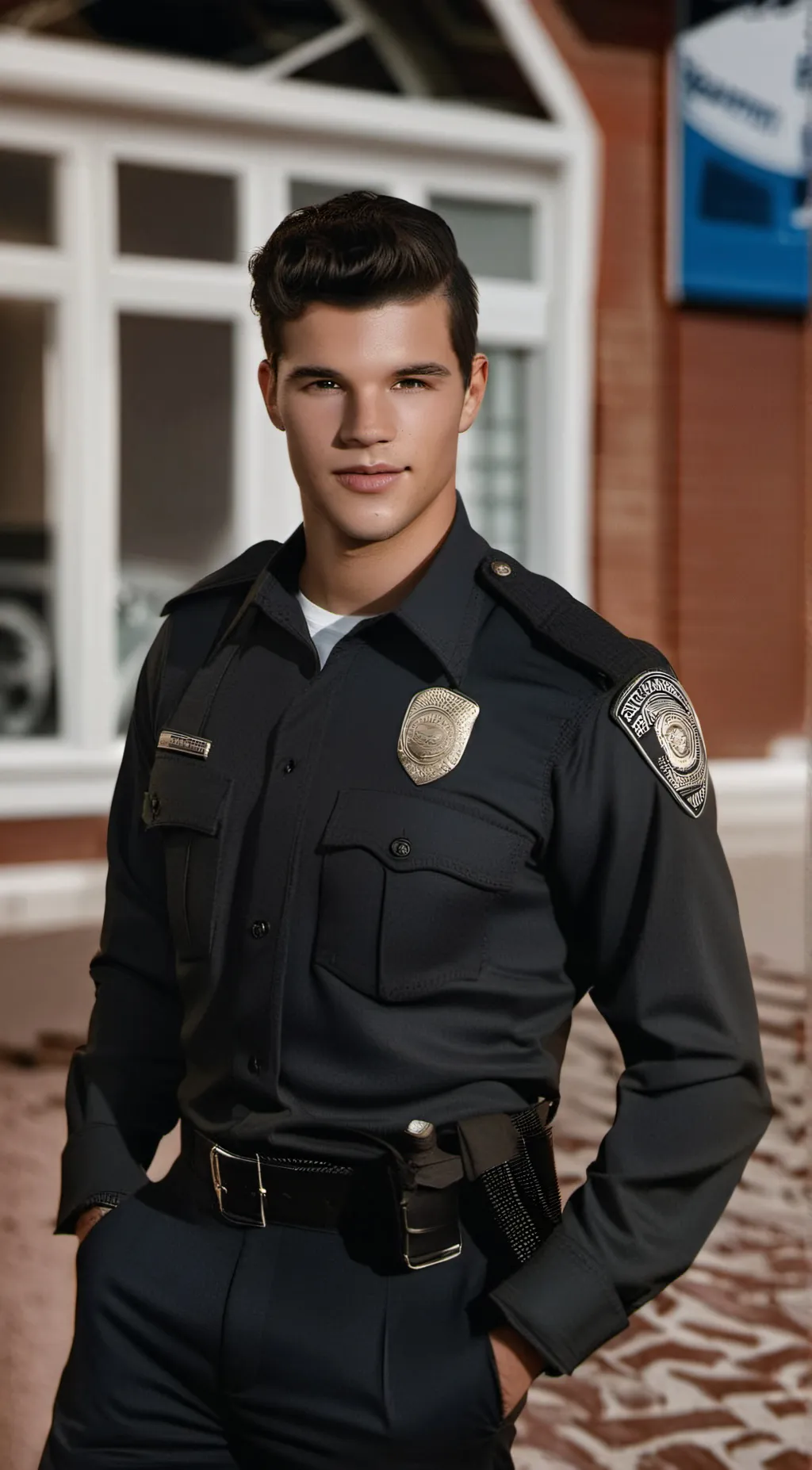 ai character: Chief Morgan background