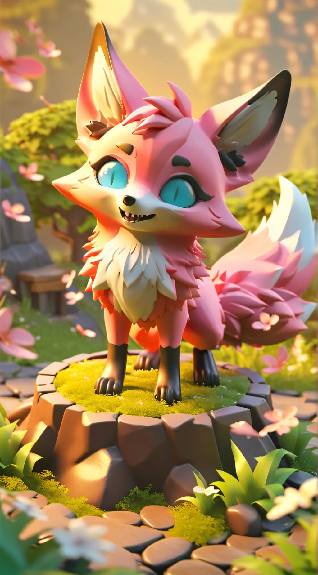 ai character: Vixen (v2) background