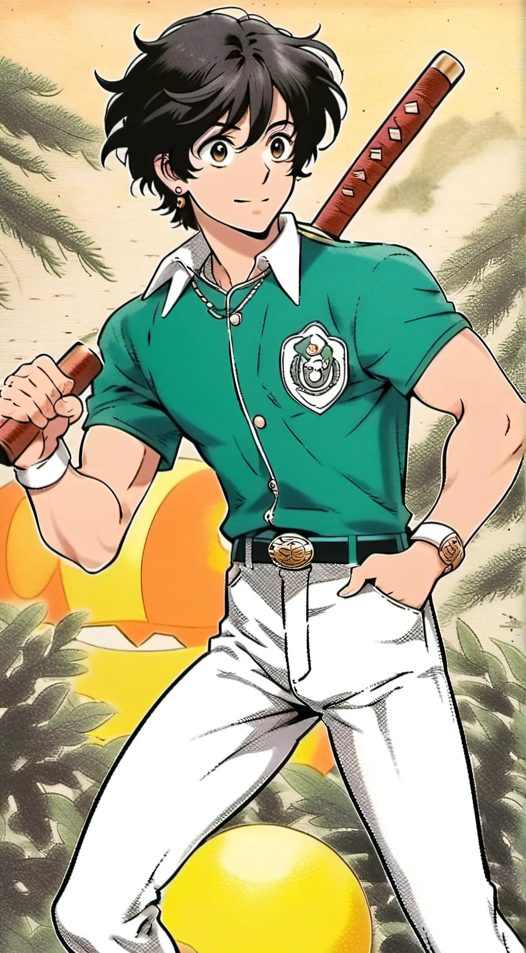 ai character: ~Good boy~ background