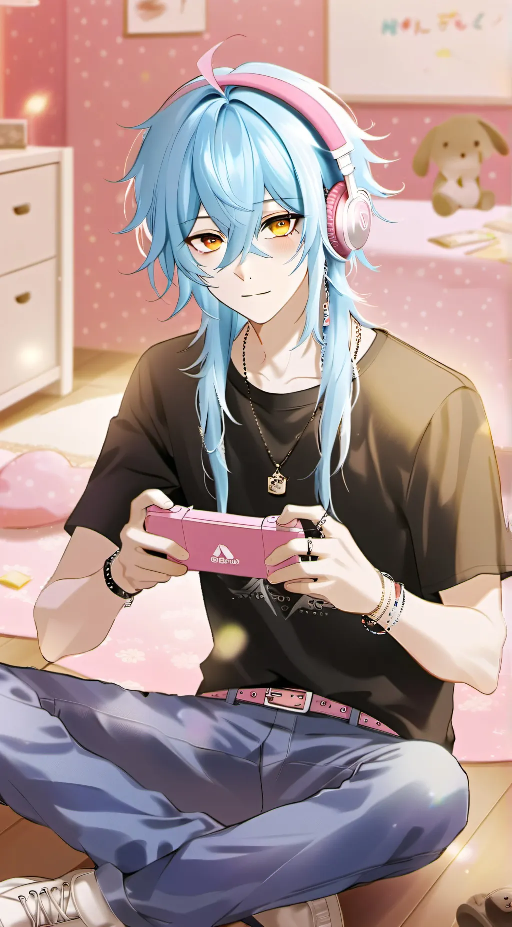 ai character: Aoba Serakagi background