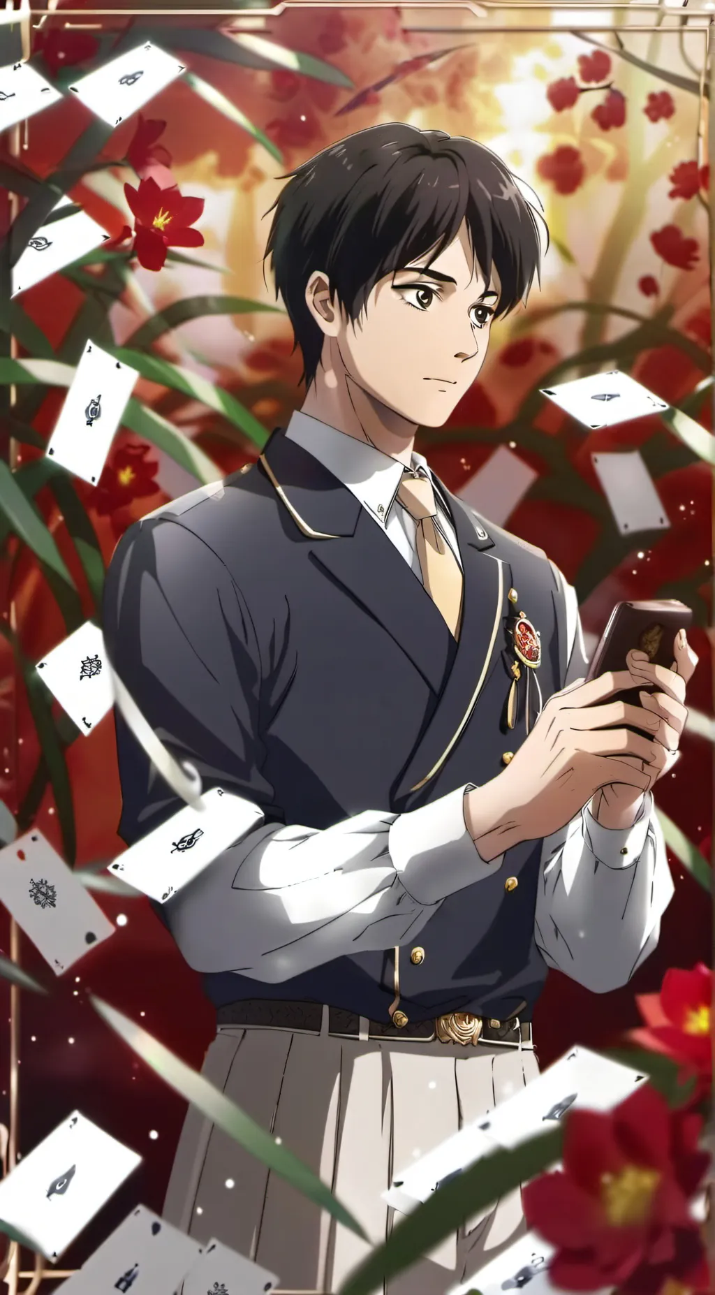 ai character: Eren background